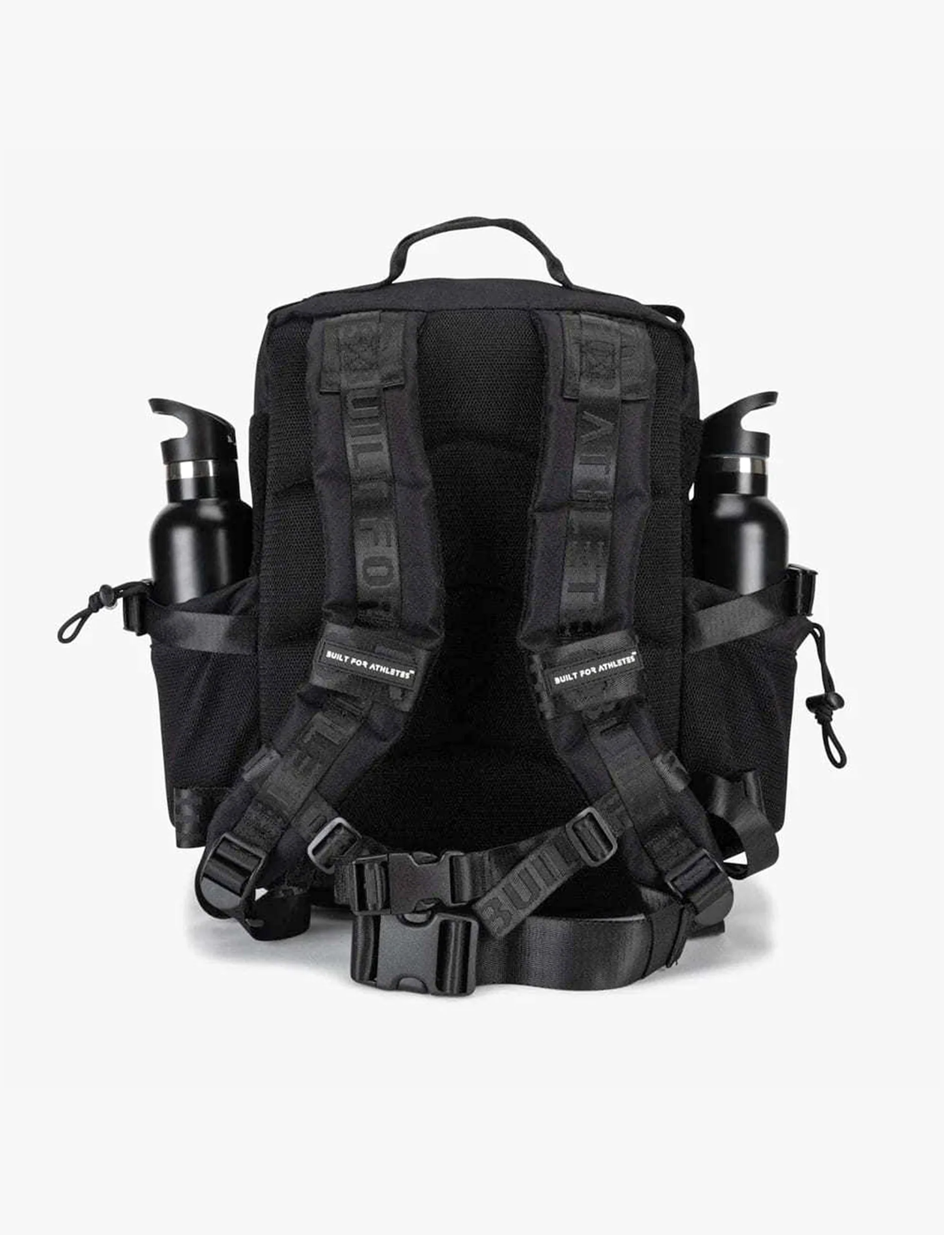 Built For Athletes Small Black Gym Backpack 25L - תיק גב שחור לחדר כושר 25 ליטר - Image 3