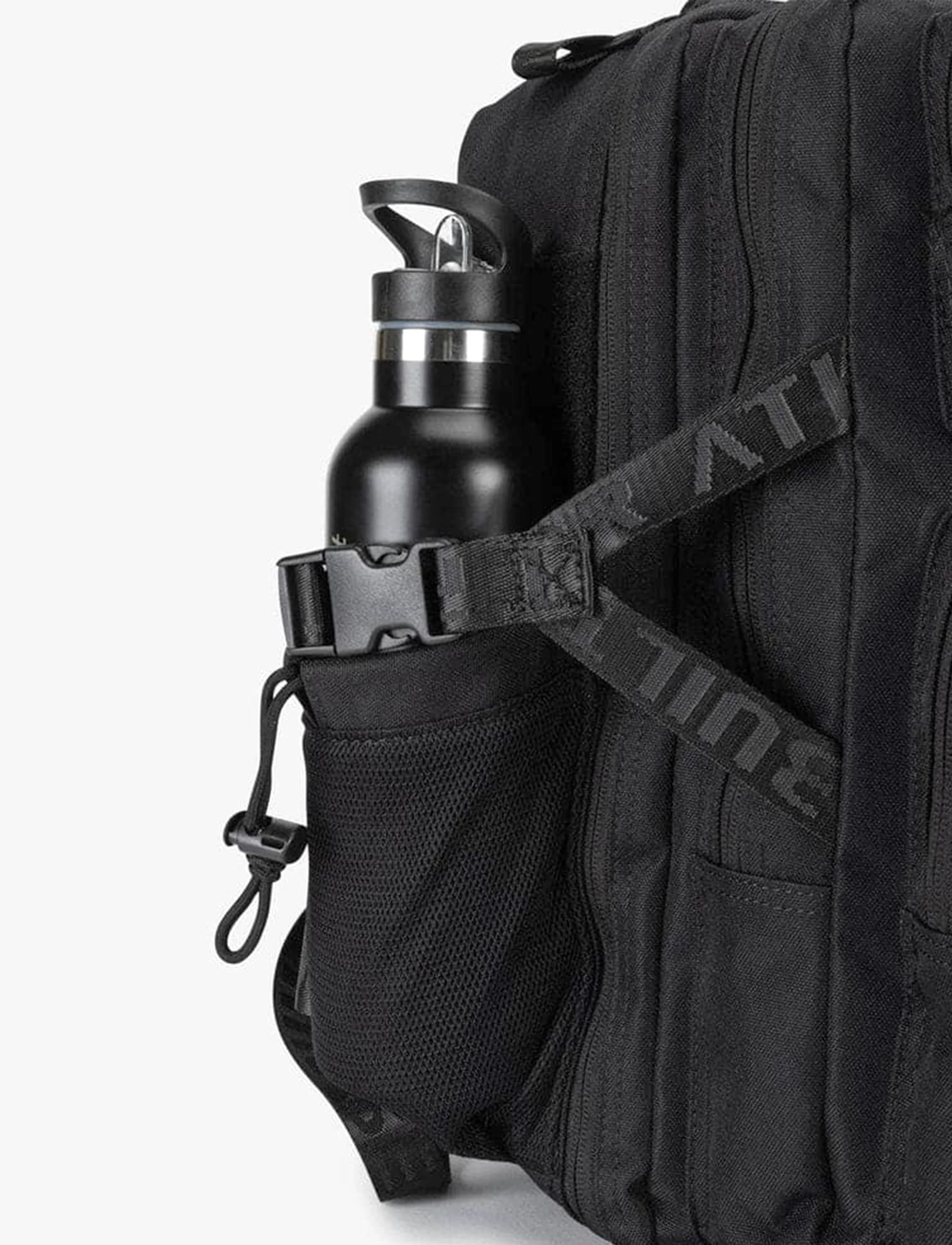 Built For Athletes Small Black Gym Backpack 25L - תיק גב שחור לחדר כושר 25 ליטר - Image 4