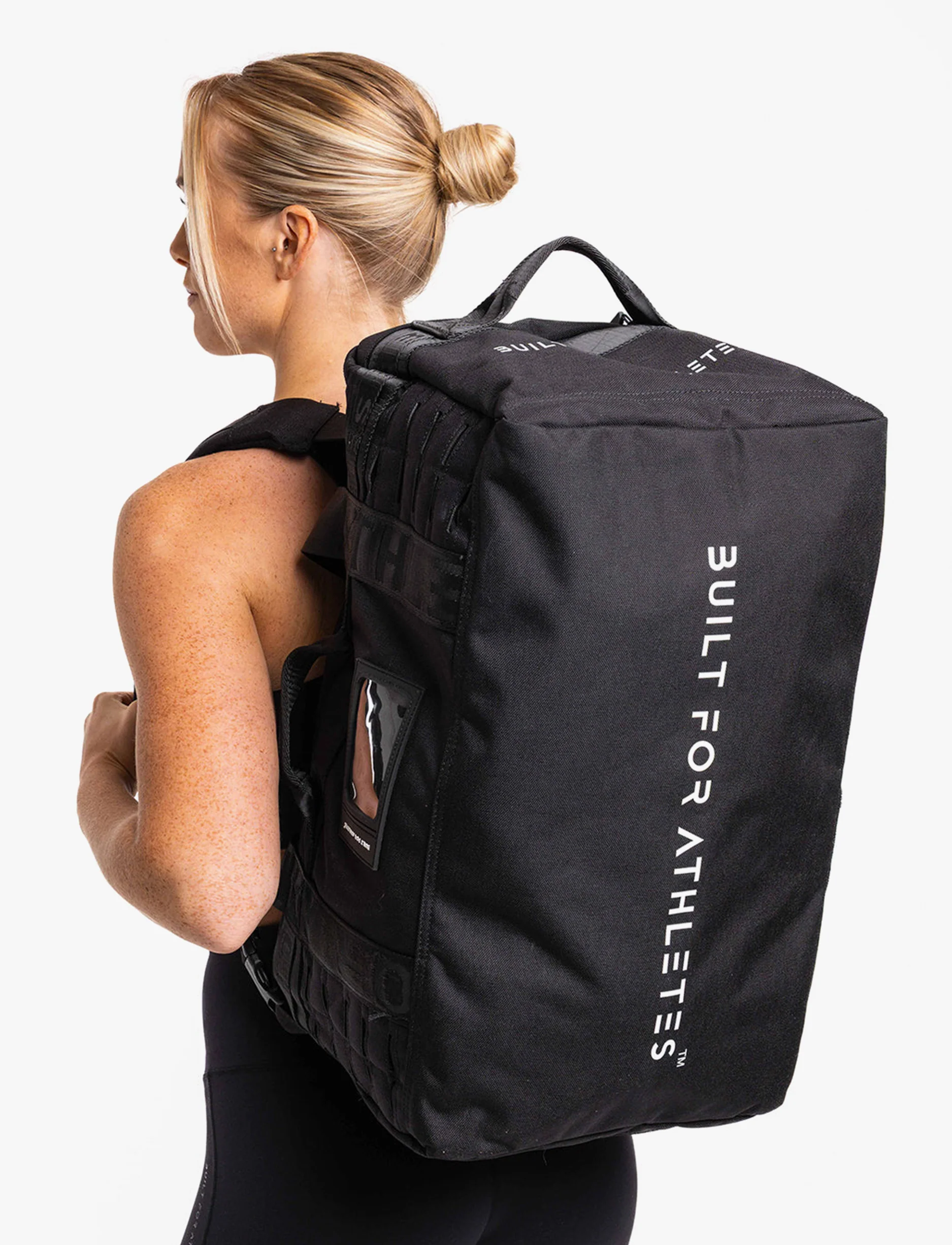 Built For Athletes Pro Series 40L Duffel - תיק ספורט דופל שחור 40 ליטר - Image 8