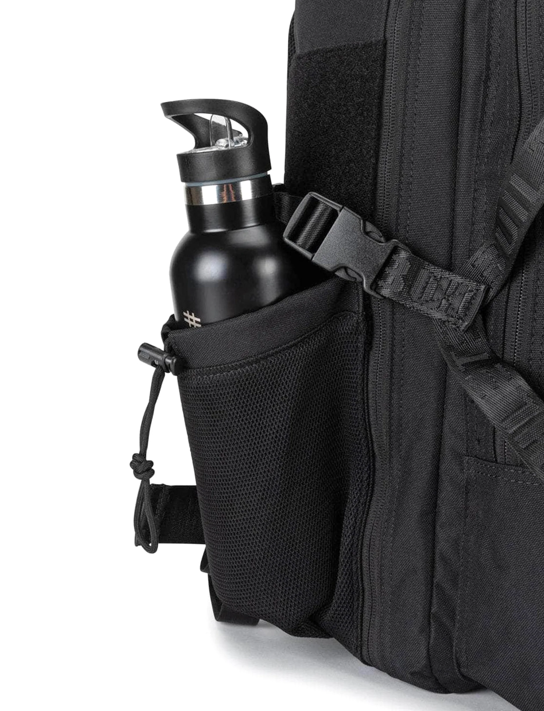 Built For Athletes Large Black Gym Backpack 45L - תיק גב שחור לחדר כושר 45 ליטר - Image 5