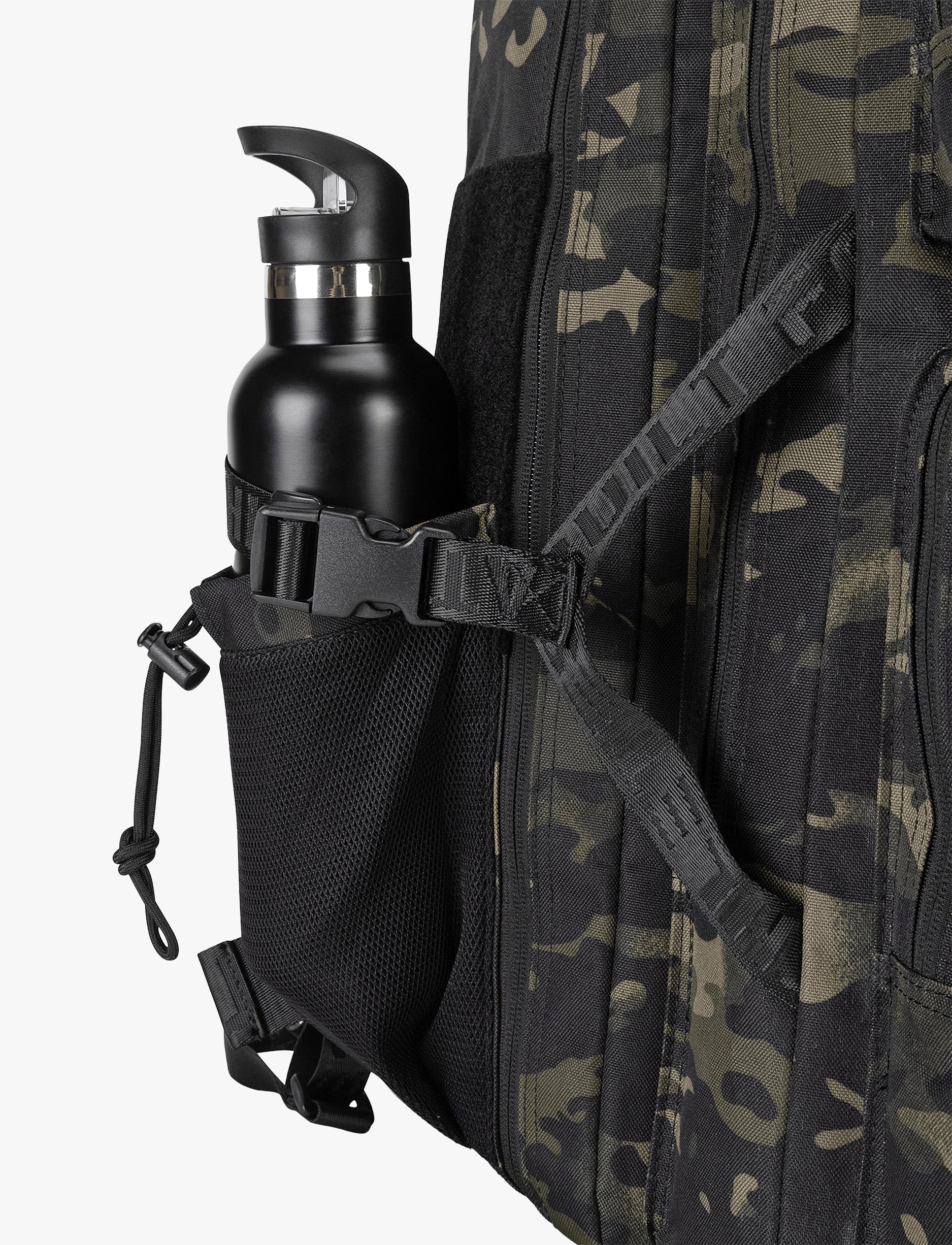 Built For Athletes Black Camo 45L Hero Backpack - תיק גב ספורט שחור קמו 45 ליטר - Image 6