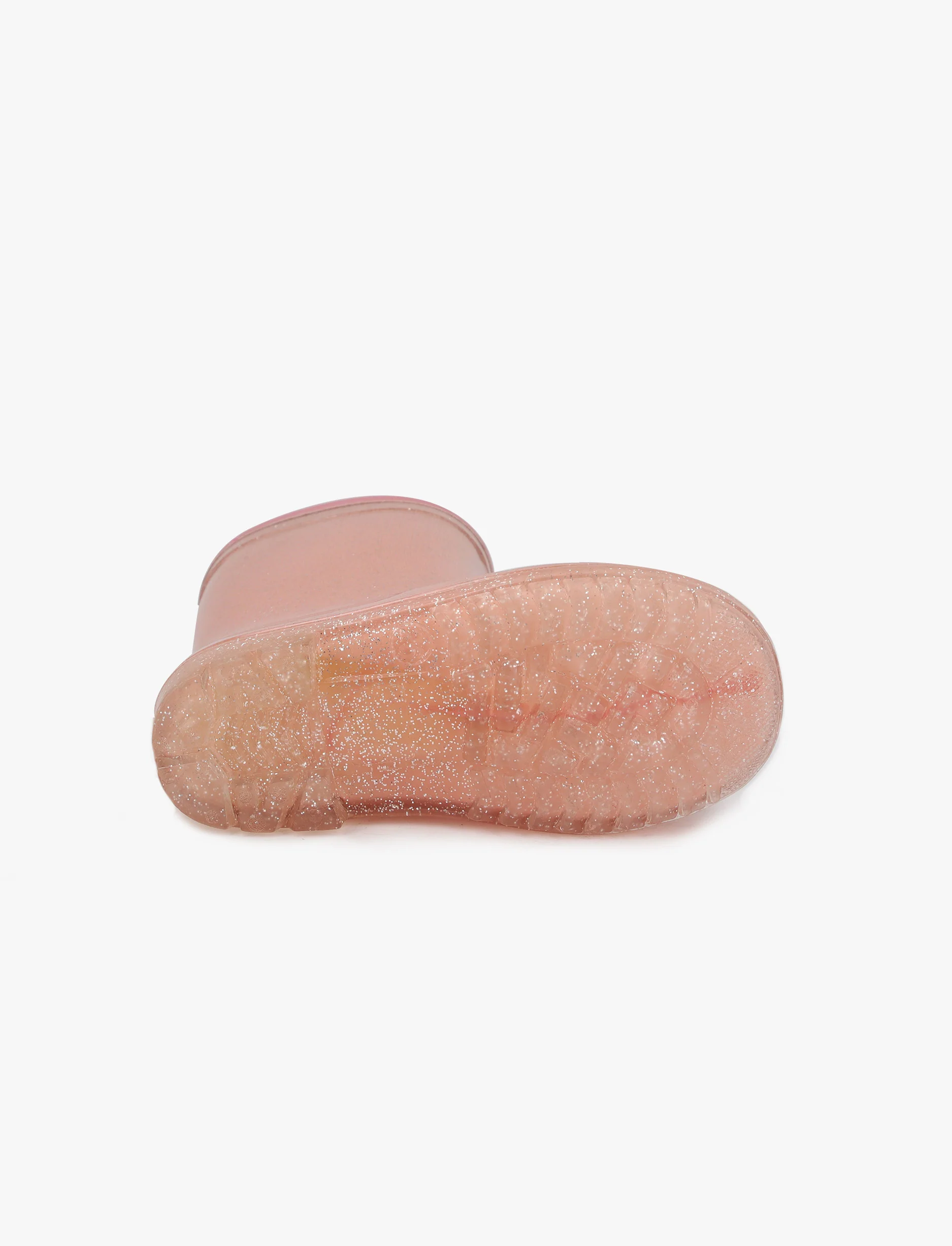 Candy - מגפי גשם קנדי דגם דני לילדות בצבע ורוד מבריק עם נצנצים - Image 5