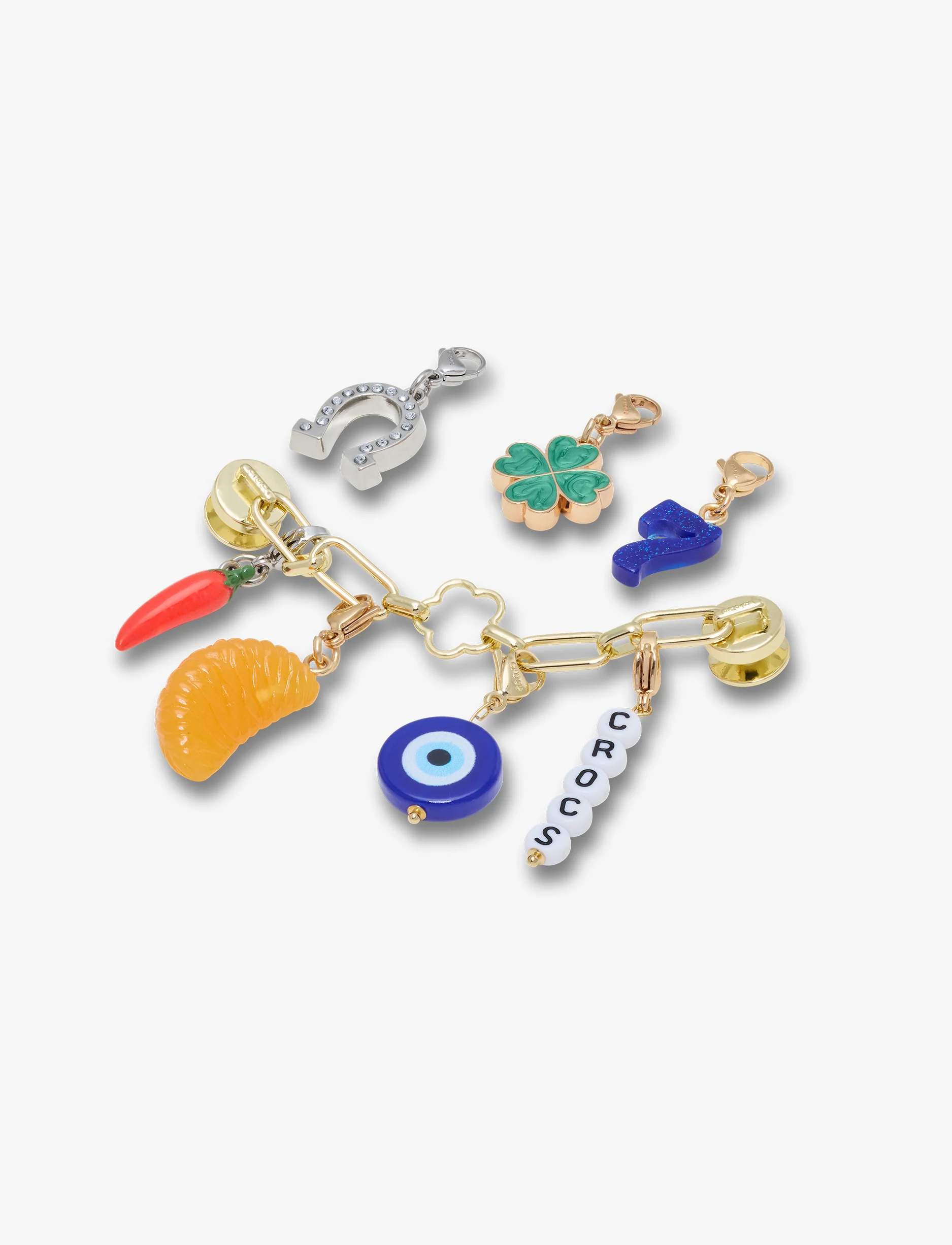 Crocs Adjustable Charm Chain Lucky - שרשרת ג'יביטים לקרוקס - Image 2