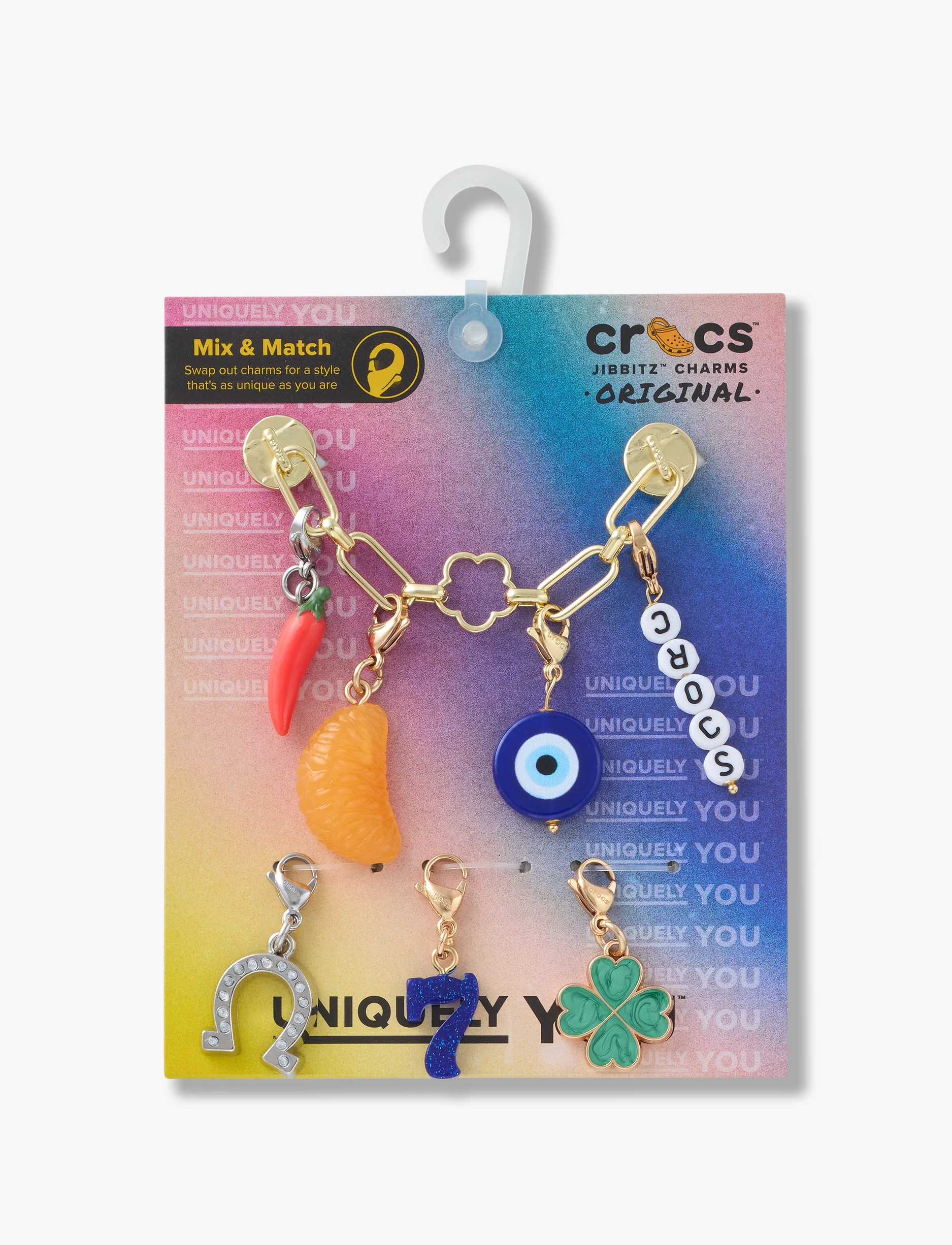 Crocs Adjustable Charm Chain Lucky - שרשרת ג'יביטים לקרוקס - Image 4