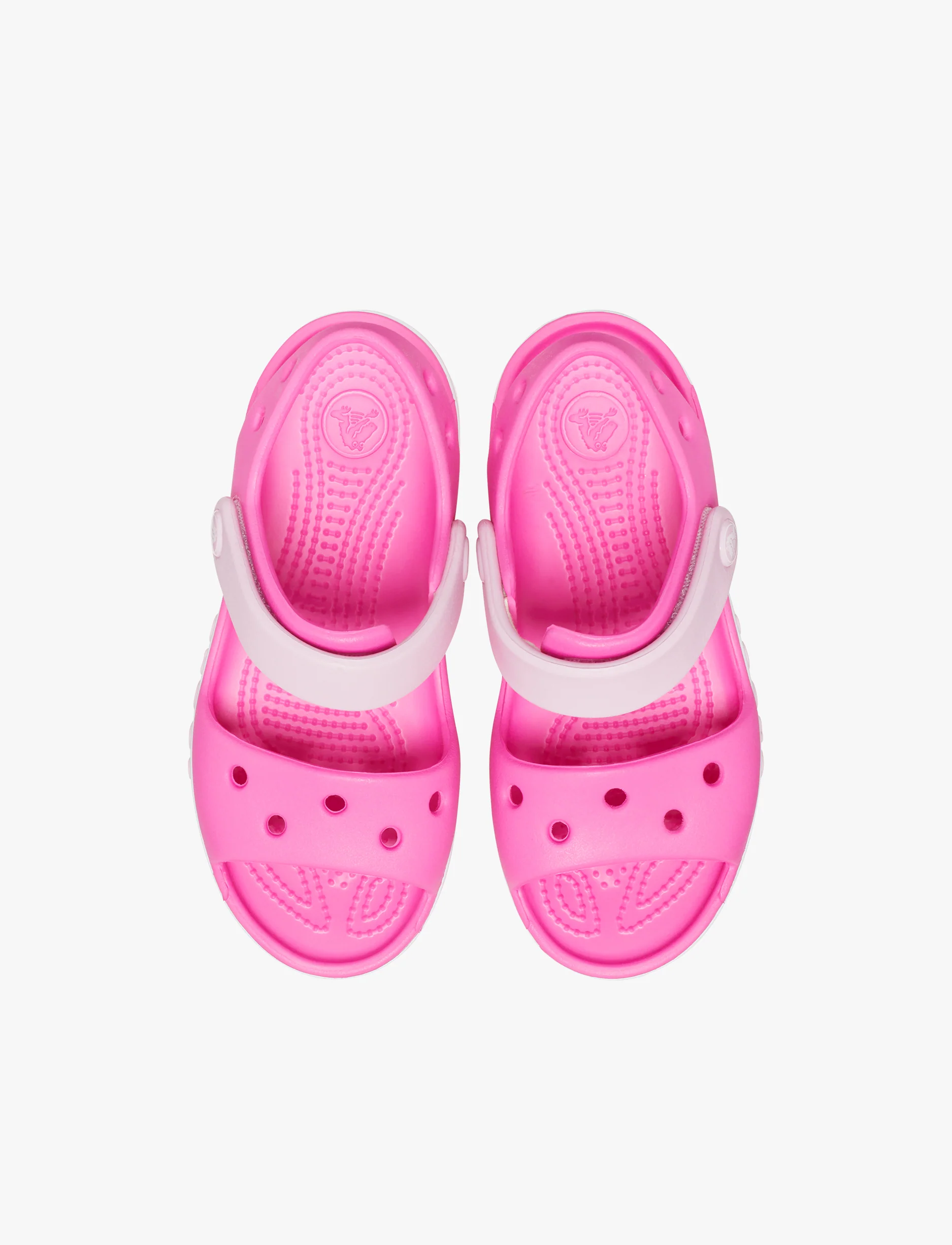 Crocs Bayaband Sandal K -  סנדלי קרוקס לילדים באיה באנד בצבע ורוד/מבריק - Image 4