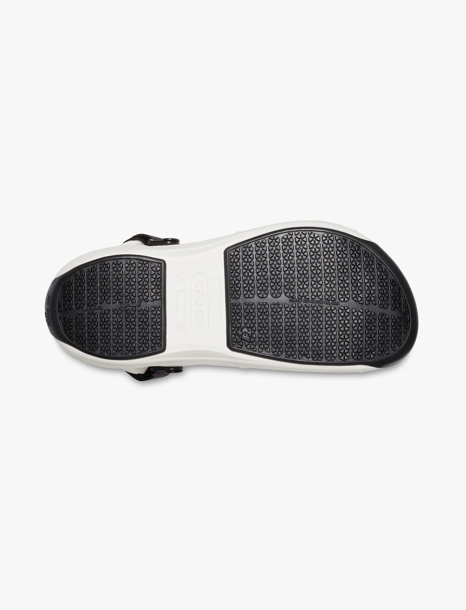 Crocs Bistro Pro LiteRid Clog - נעלי טבחים קרוקס ביסטרו סוליה מונעת החלקה בצבע לבן - Image 5