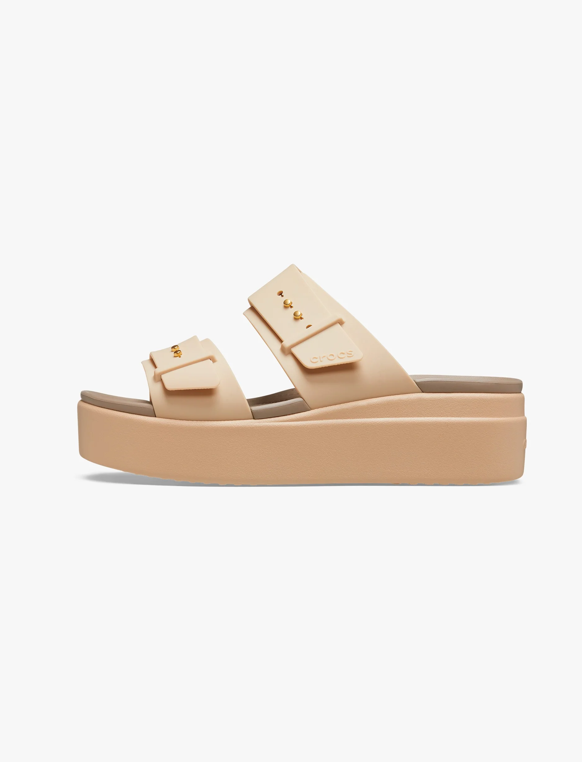 Crocs Brooklyn Sandal LowWdg W - כפכפי פלטפורמה ברוקלין לנשים - Image 5