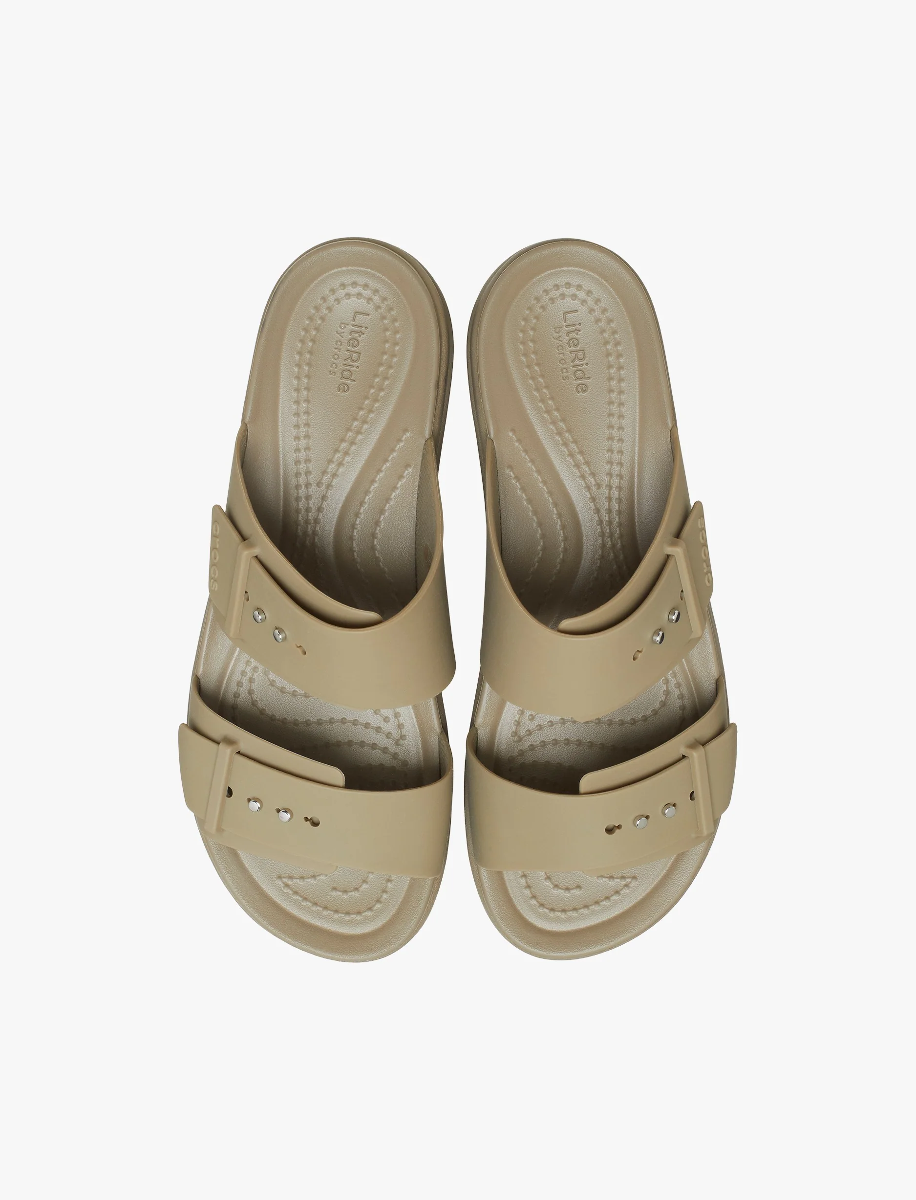 Crocs Brooklyn Sandal LowWdg W - כפכפי פלטפורמה ברוקלין לנשים - Image 3
