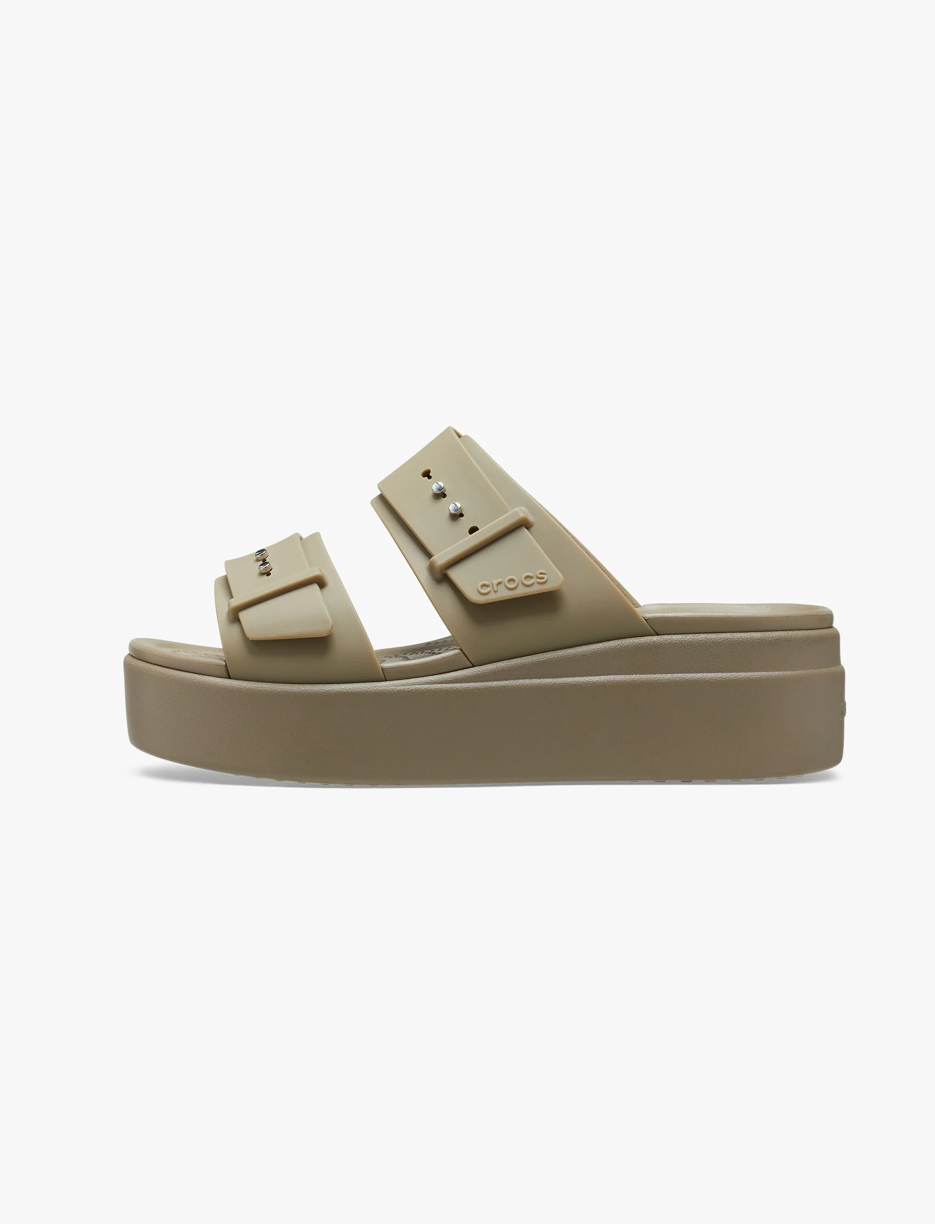 Crocs Brooklyn Sandal LowWdg W - כפכפי פלטפורמה ברוקלין לנשים - Image 6