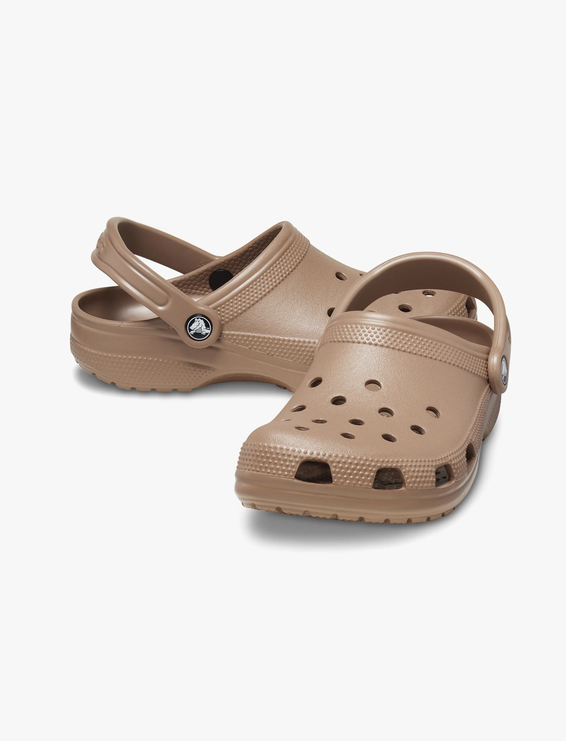 Crocs Classic - כפכפי קרוקס קלאסים בצבע חום לאטה - Image 5