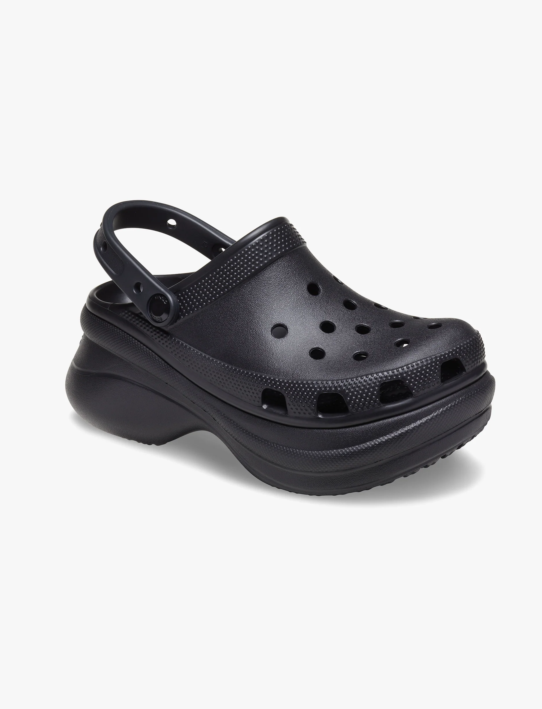 Crocs Classic Bae Clog - כפכפי פלטפורמה קרוקס לנשים בצבע שחור