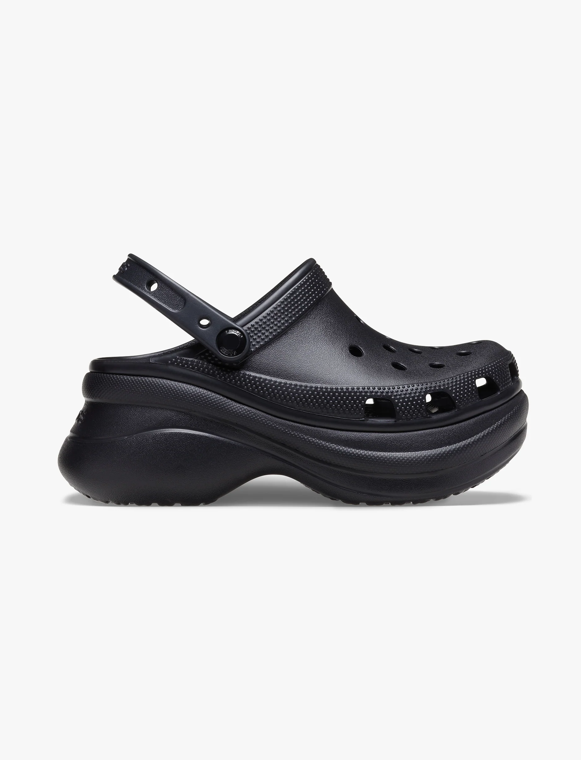 Crocs Classic Bae Clog - כפכפי פלטפורמה קרוקס לנשים בצבע שחור - Image 2