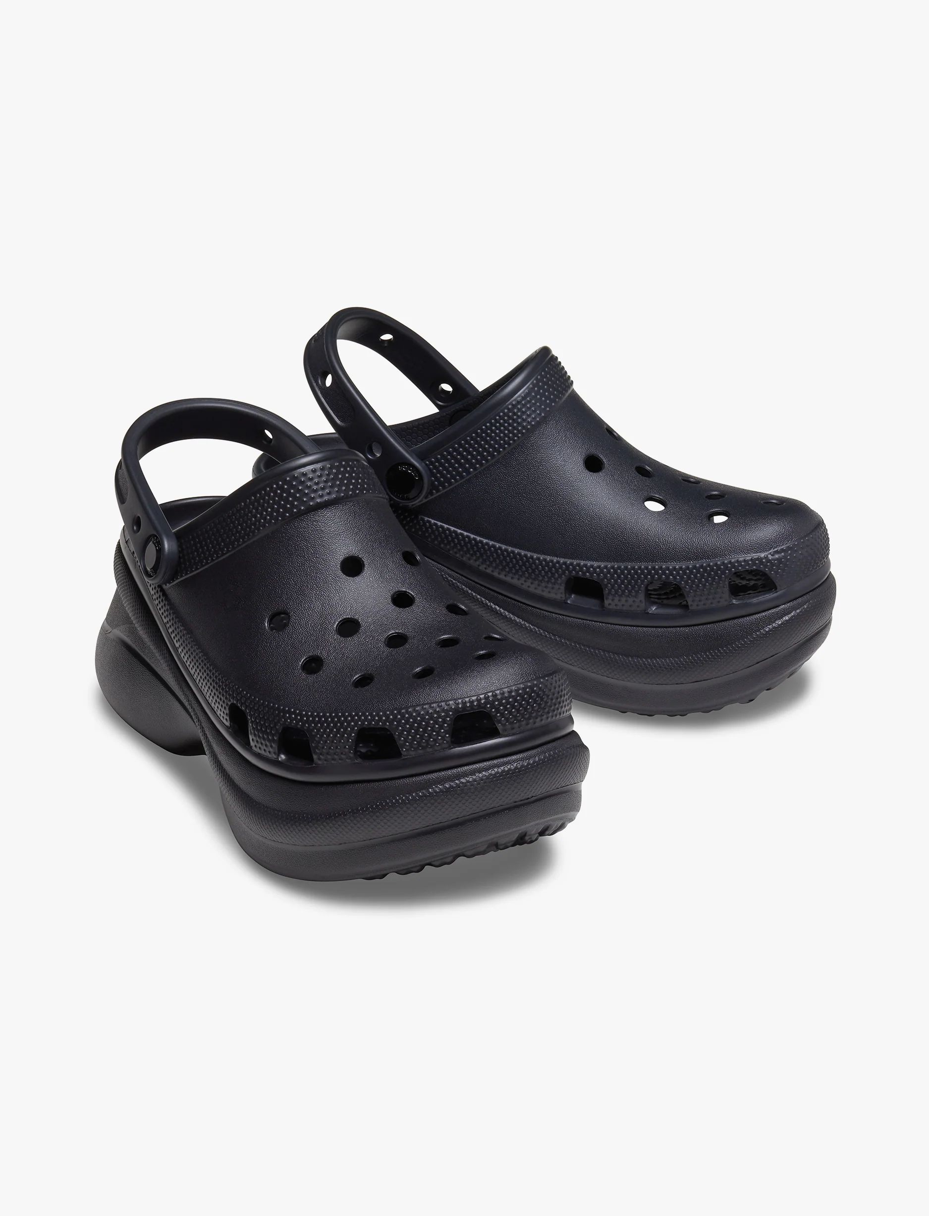 Crocs Classic Bae Clog - כפכפי פלטפורמה קרוקס לנשים בצבע שחור - Image 4