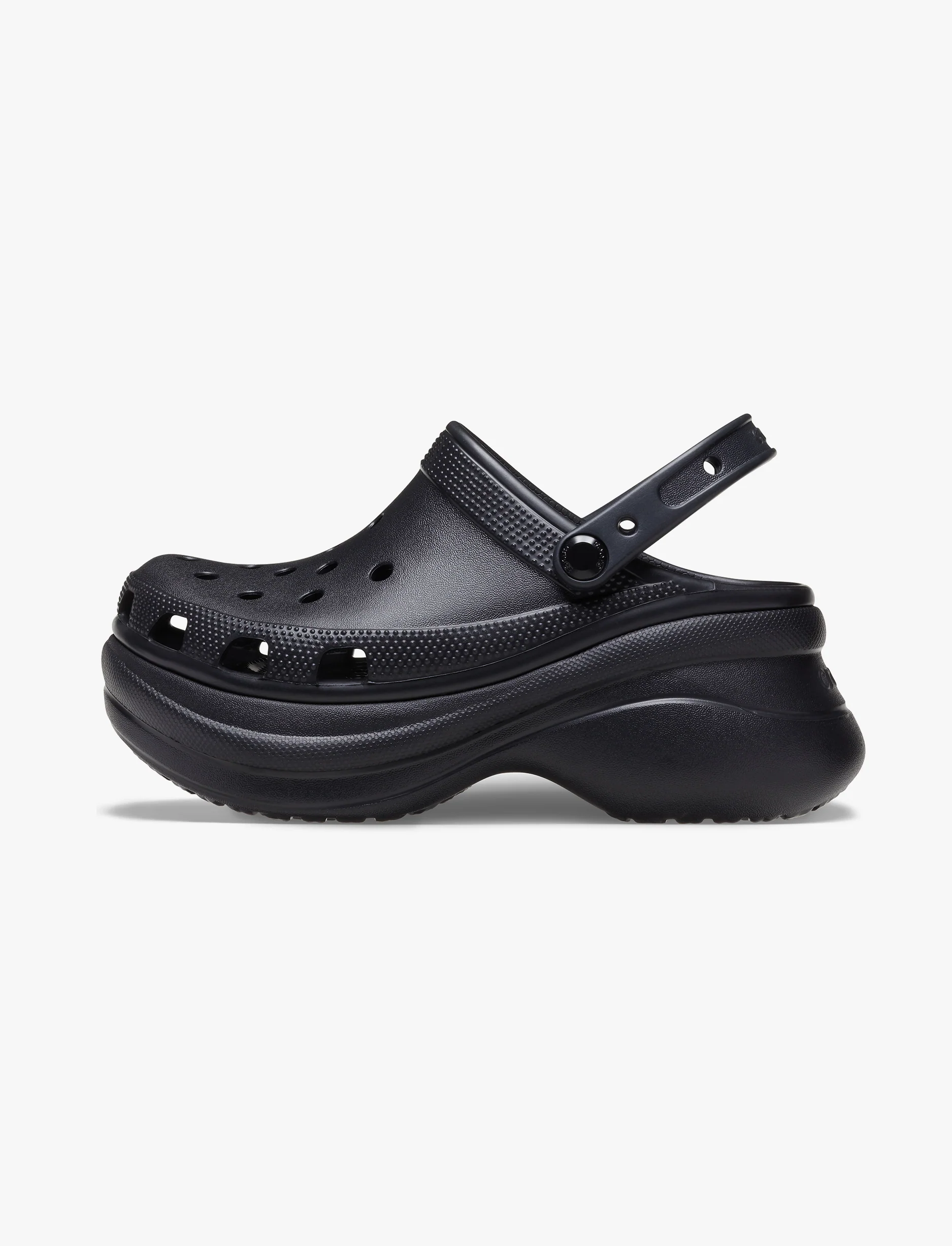 Crocs Classic Bae Clog - כפכפי פלטפורמה קרוקס לנשים בצבע שחור - Image 6