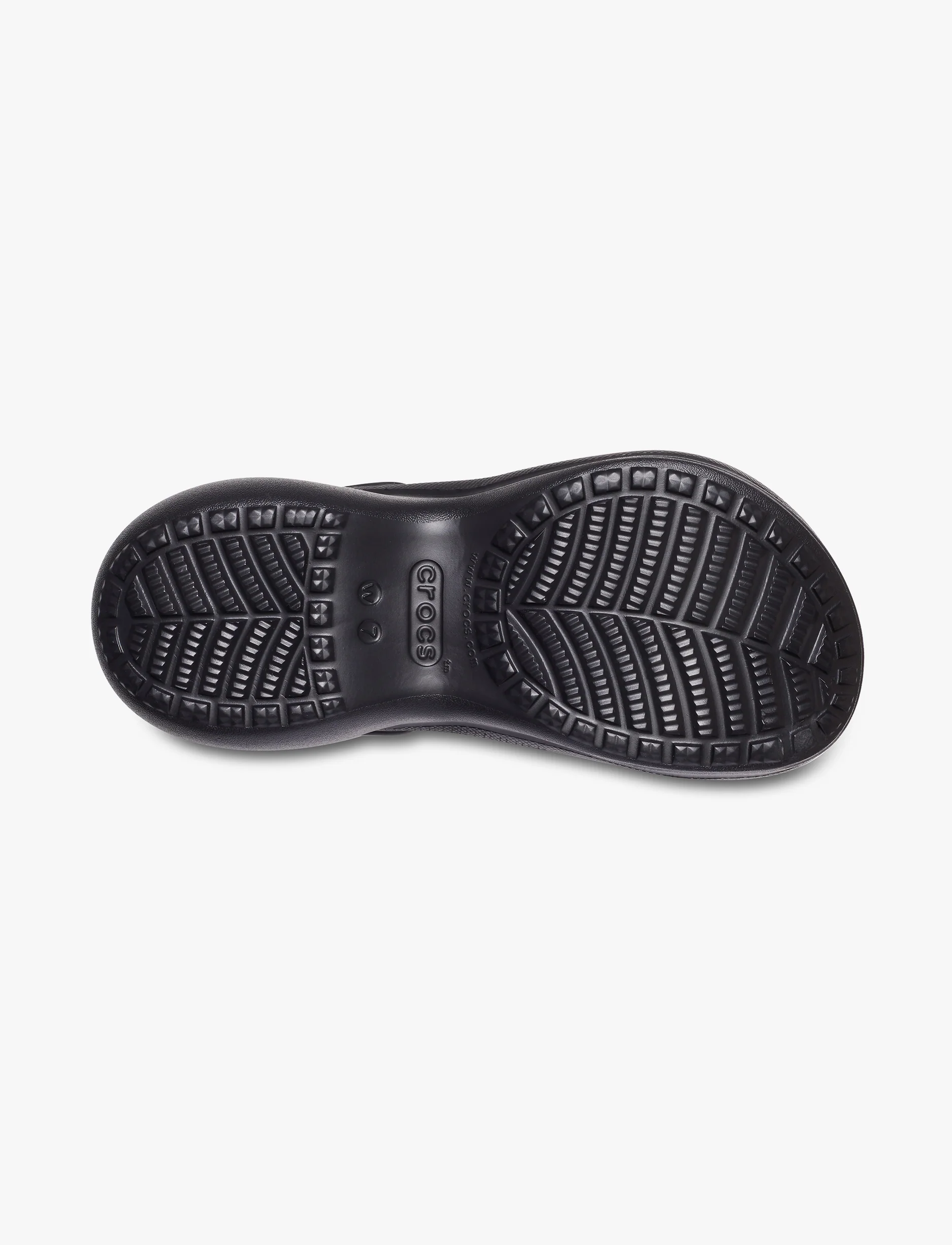 Crocs Classic Bae Clog - כפכפי פלטפורמה קרוקס לנשים בצבע שחור - Image 7