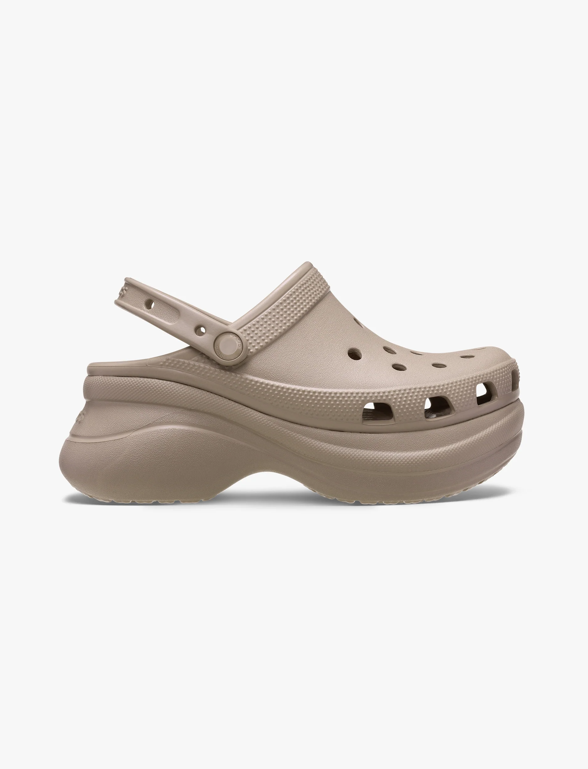 Crocs Classic Bae Clog - כפכפי פלטפורמה נשים קרוקס בצבע טאופ - Image 2