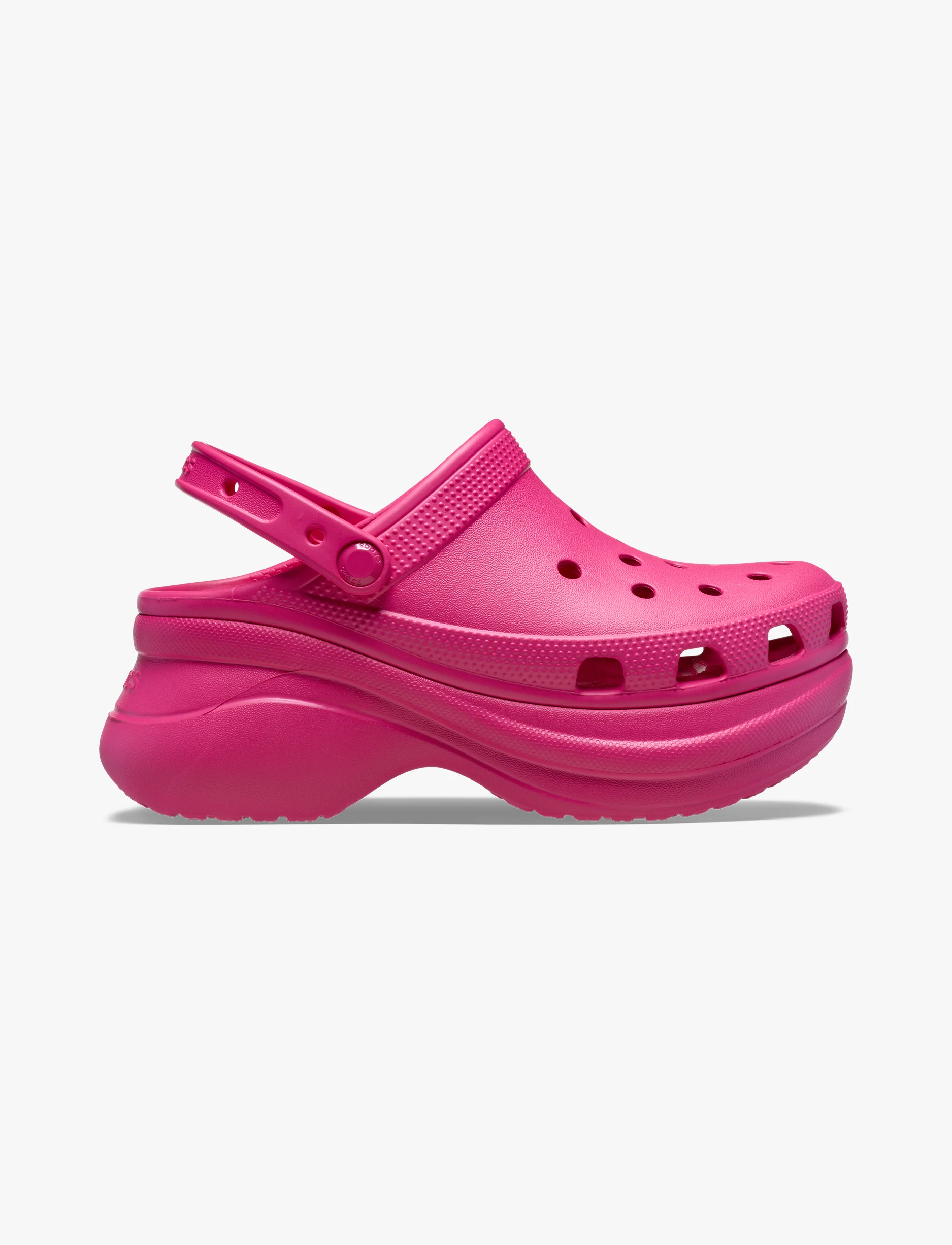 Crocs Classic Bae Clog - כפכפי פלטפורמה נשים קרוקס בצבע ורוד - Image 2