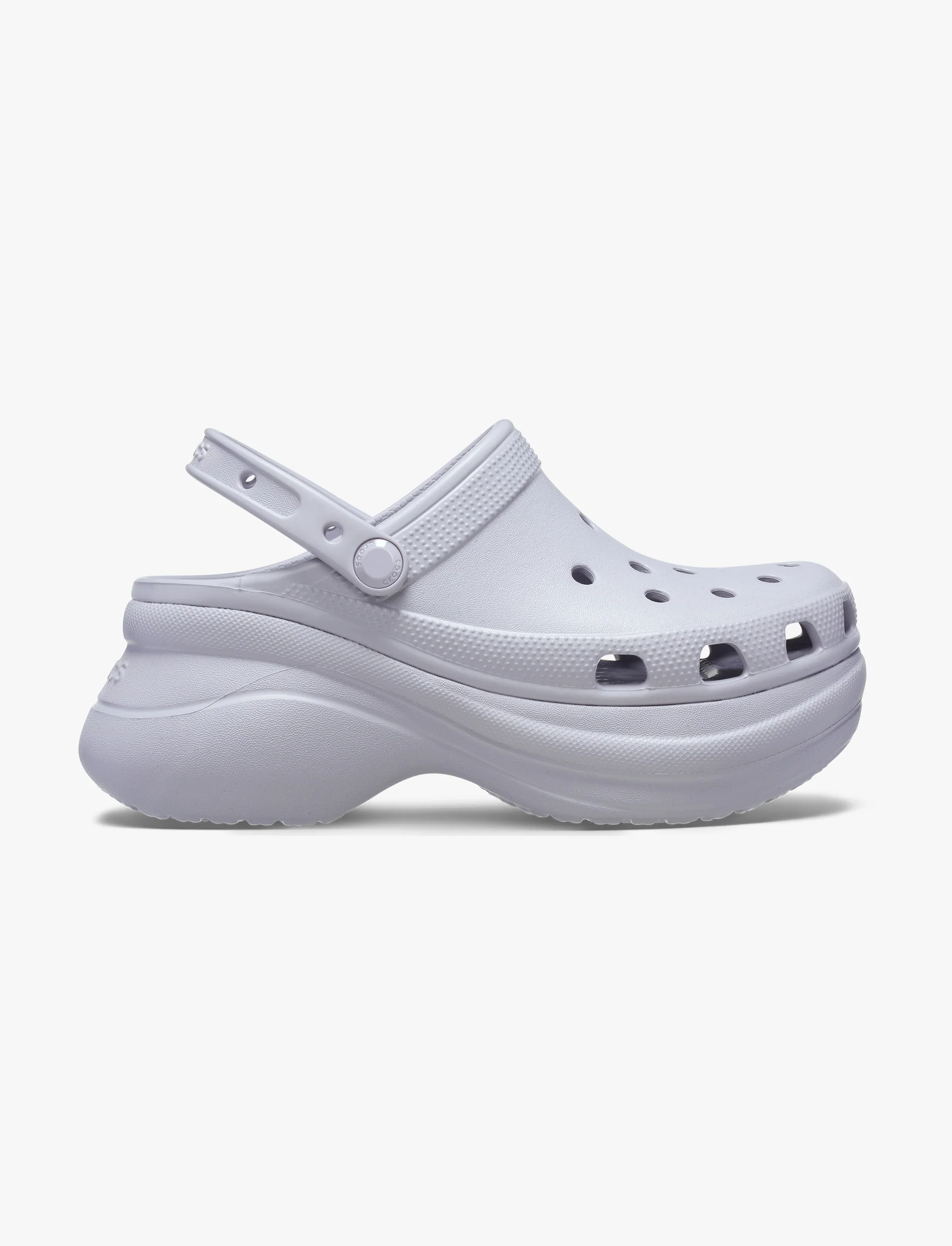 Crocs Classic Bae Clog - כפכפי פלטפורמה נשים קרוקס בצבע ערפל מיסט - Image 2
