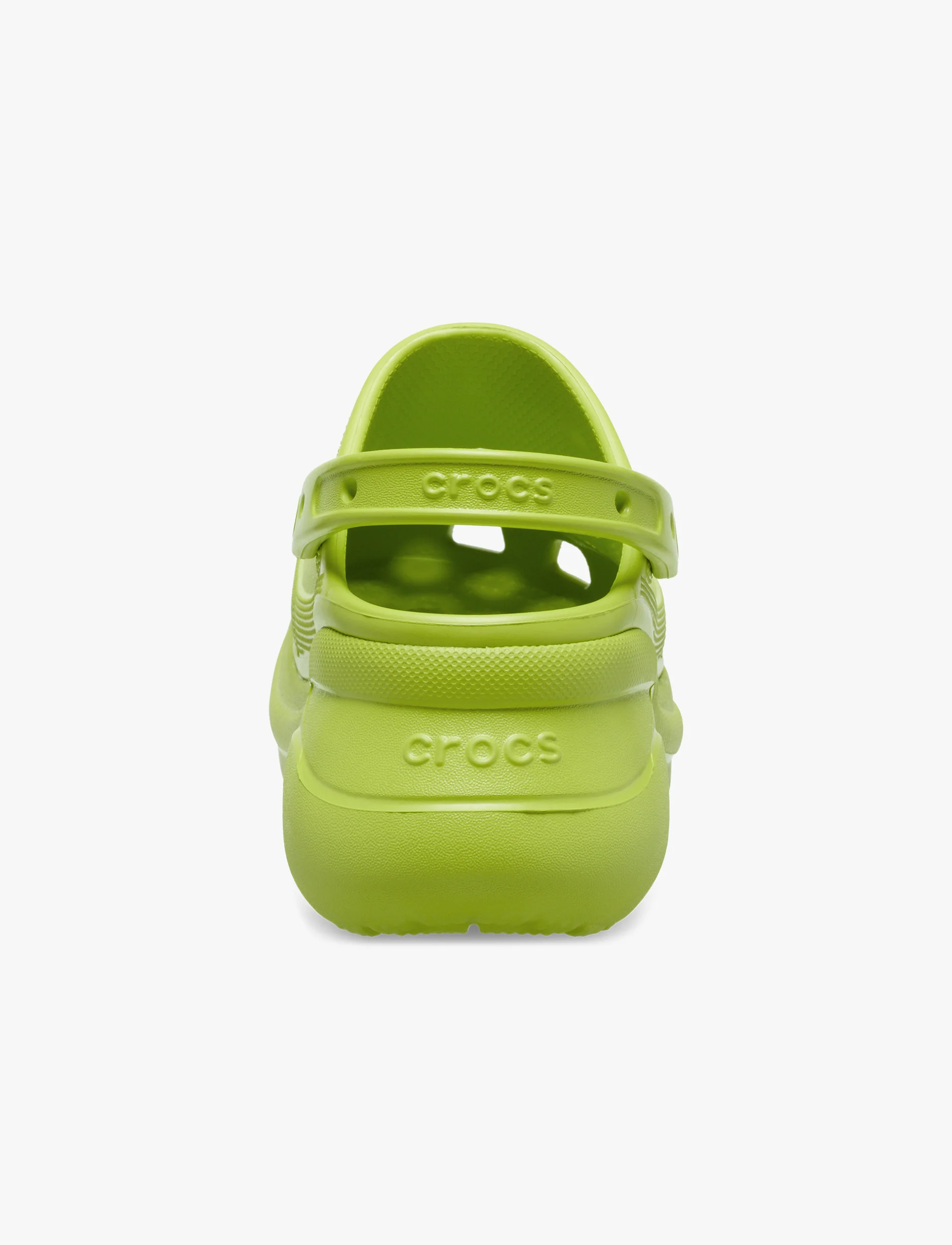 Crocs Classic Bae Clog - כפכפי פלטפורמה נשים קרוקס בצבע ירוק קיוי - Image 5