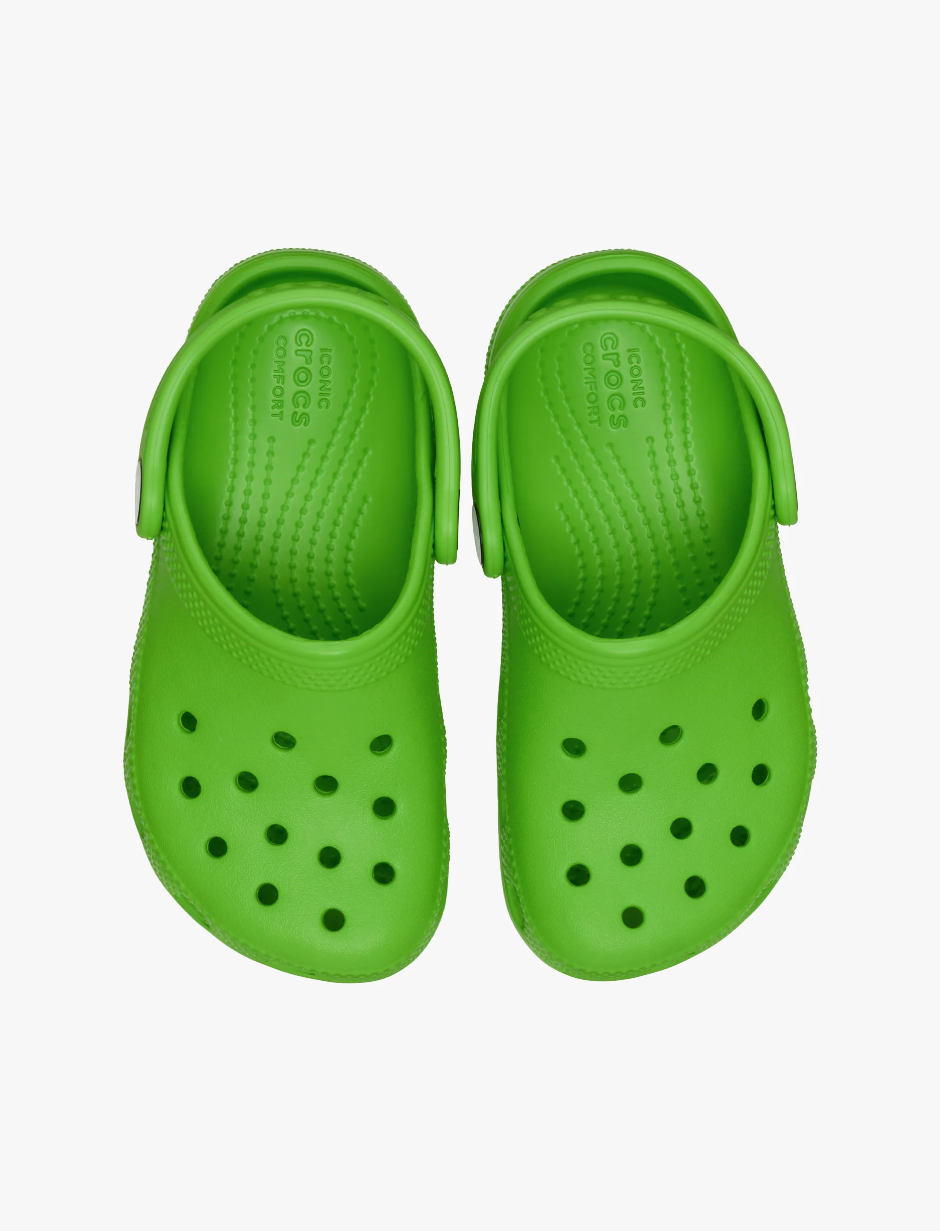 Crocs Classic Clog K - כפכפי קרוקס קלאסיים לילדים בצבע ירוק - Image 4