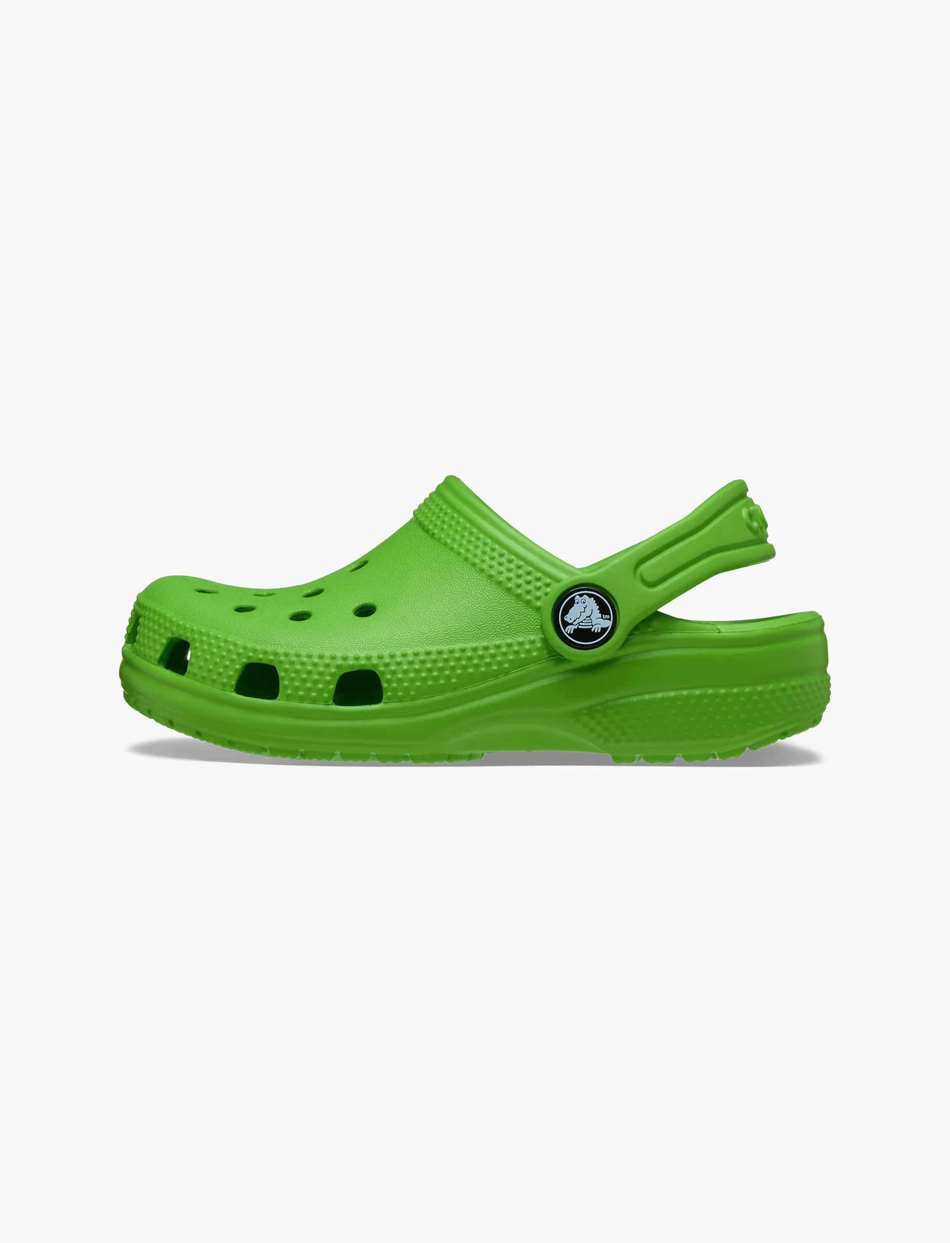 Crocs Classic Clog K - כפכפי קרוקס קלאסיים לילדים בצבע ירוק - Image 5