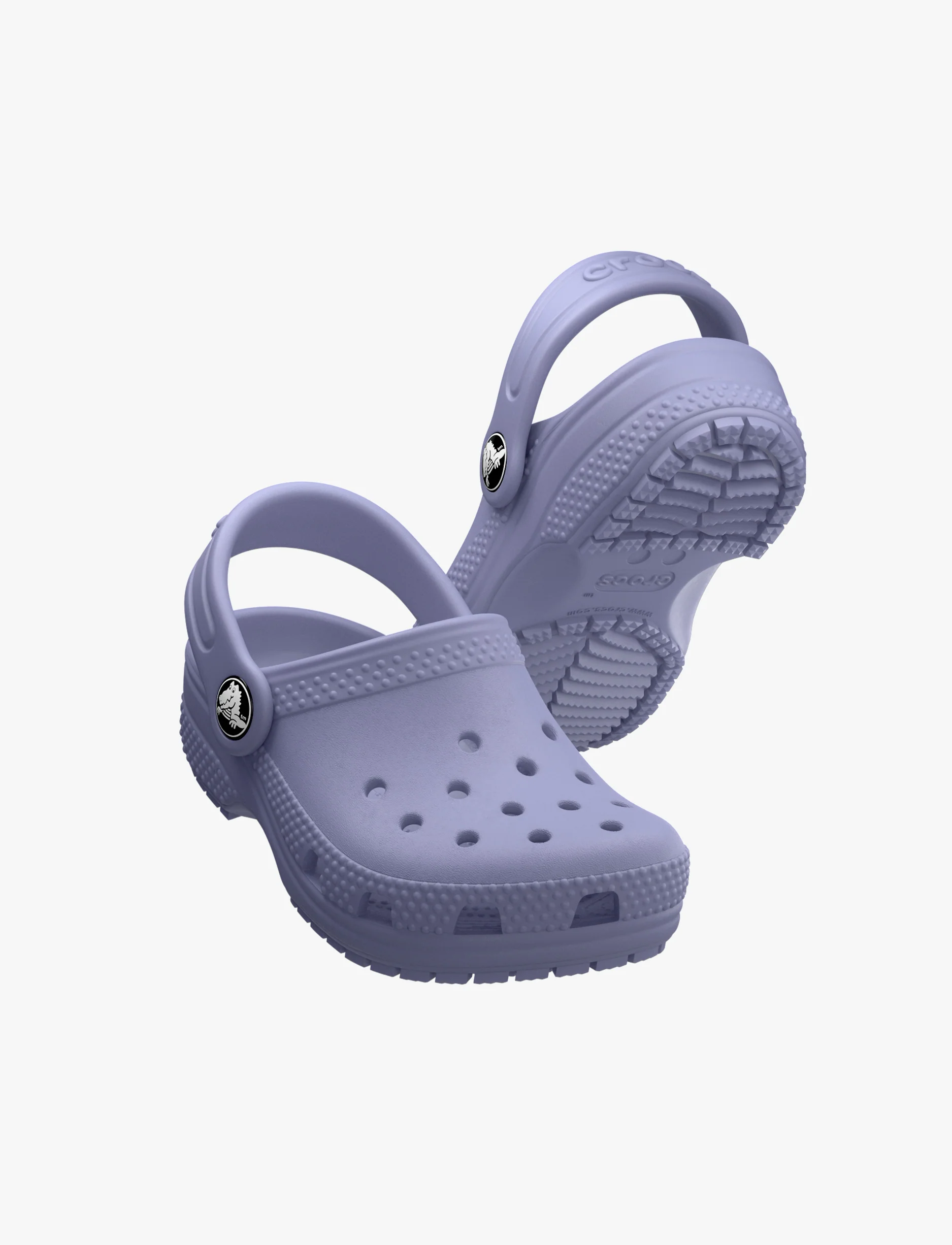 Crocs Classic Clog K - כפכפי קרוקס קלאסיים לילדים בצבע סגול מיסטי - Image 5