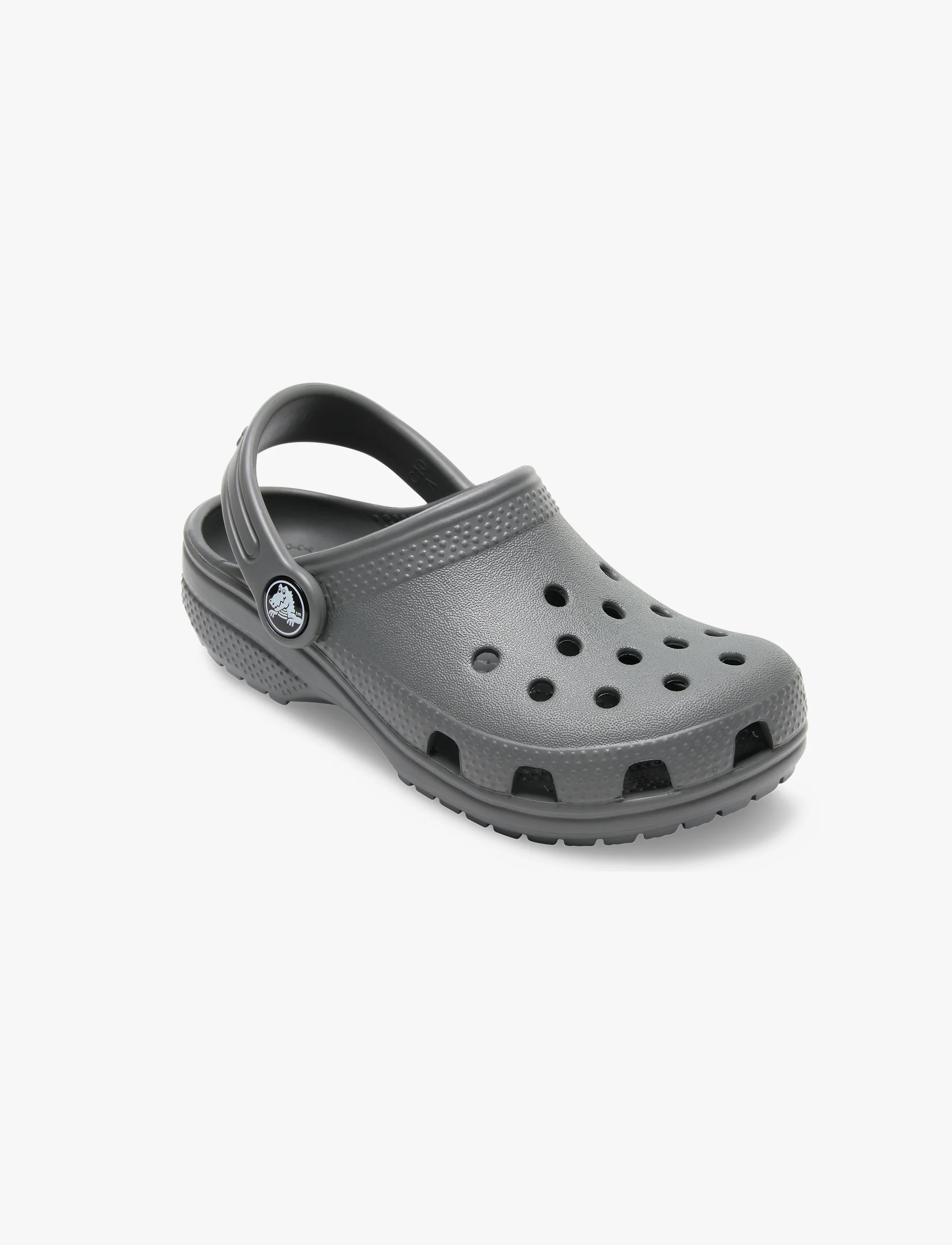 Crocs Classic Clog K - כפכפי קרוקס קלאסיים לילדים בצבע אפור סלאט