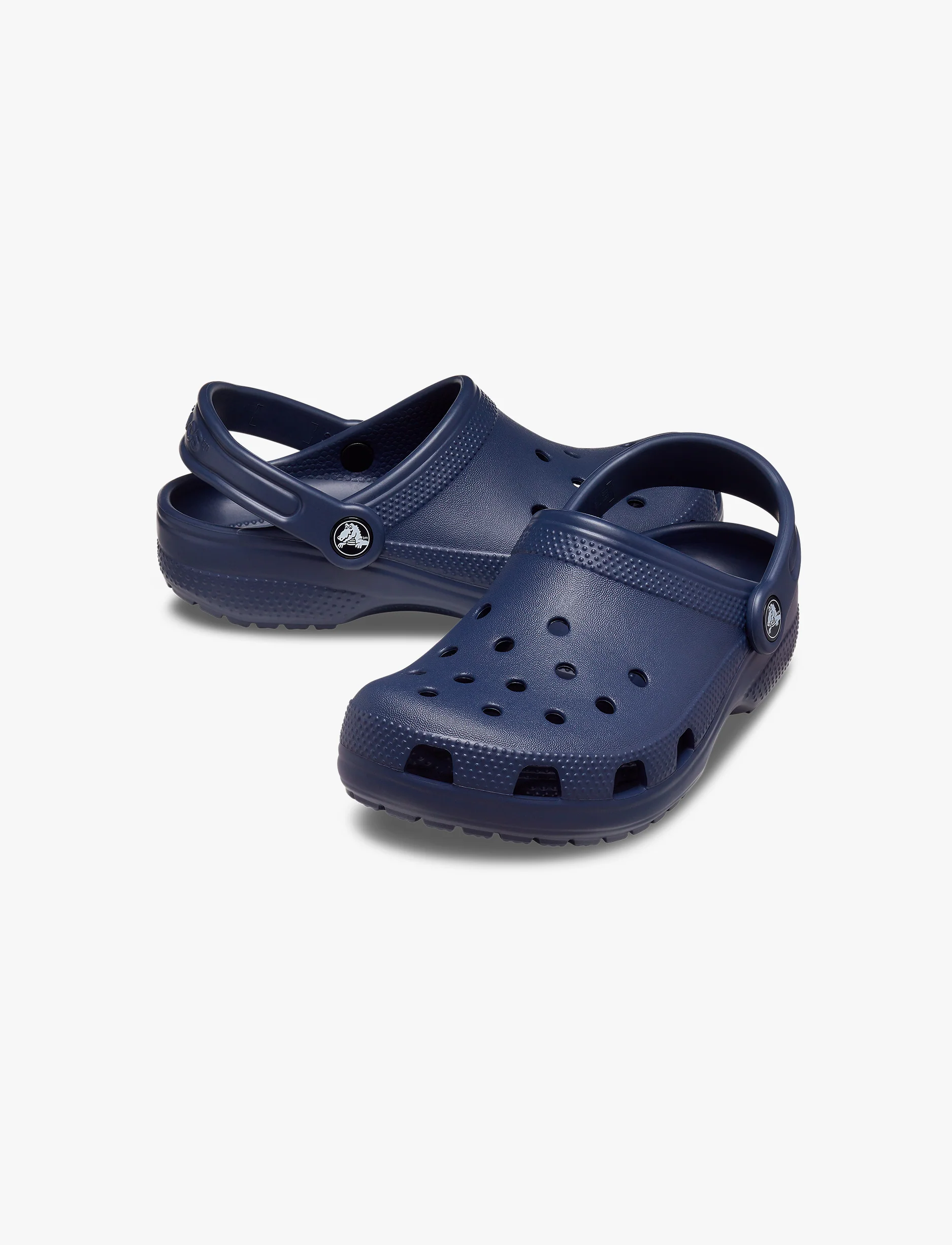 Crocs Classic Clog K - כפכפי קרוקס קלאסיים לילדים בצבע נייבי - Image 4
