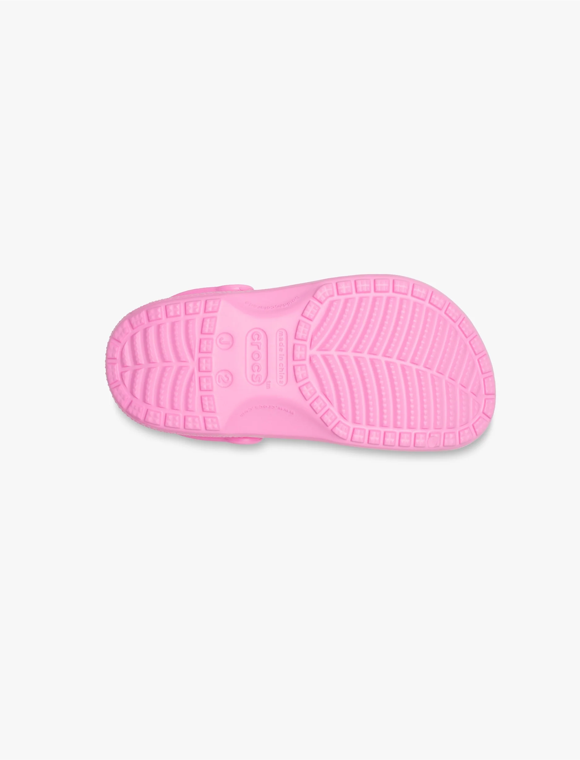 Crocs Classic Clog K - כפכפי קרוקס קלאסיים לילדים בצבע ורוד טאפי - Image 7