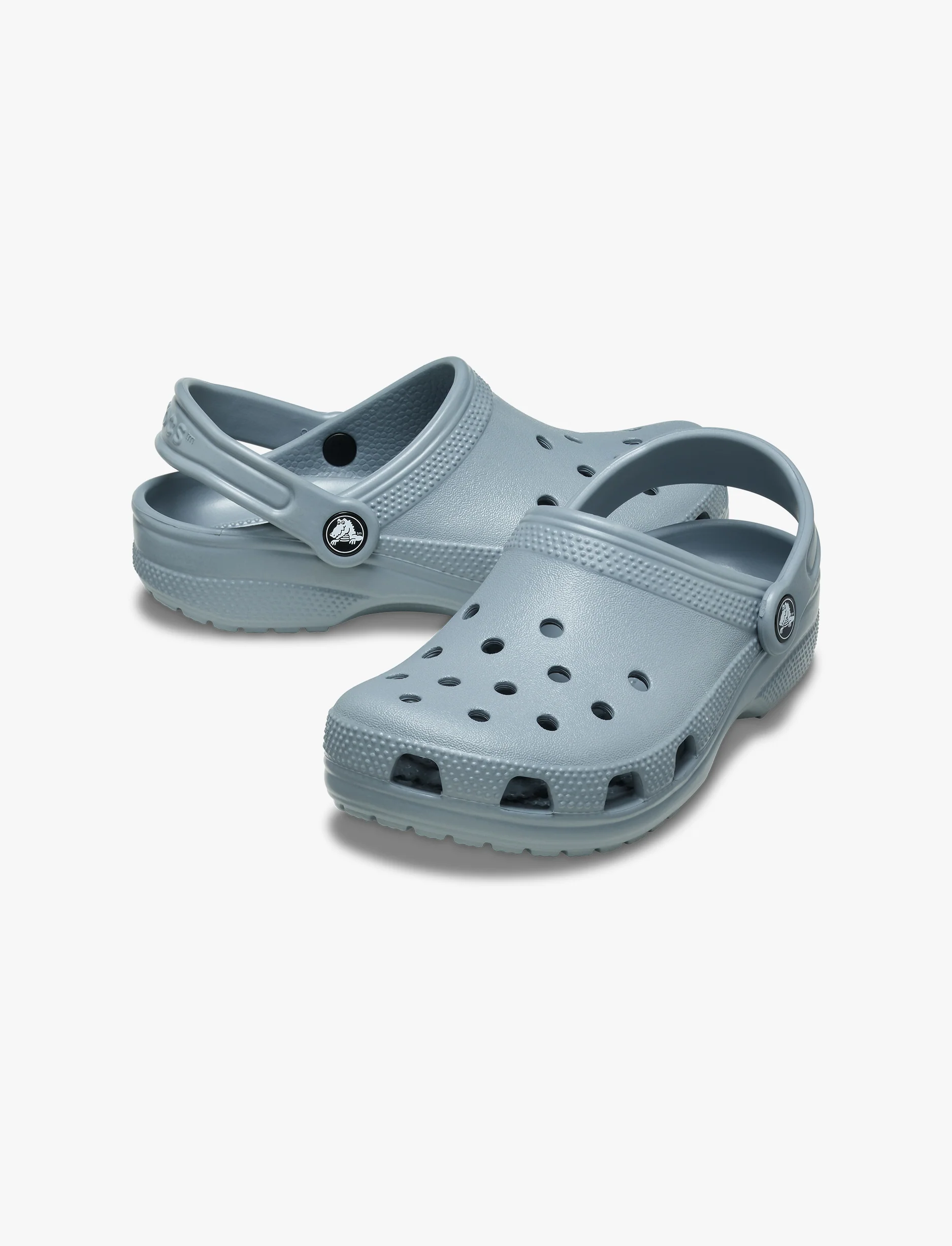 Crocs Classic Clog T - כפכפי קרוקס קלאסיים מידות קטנות לילדים בצבע אפור מלט - Image 3