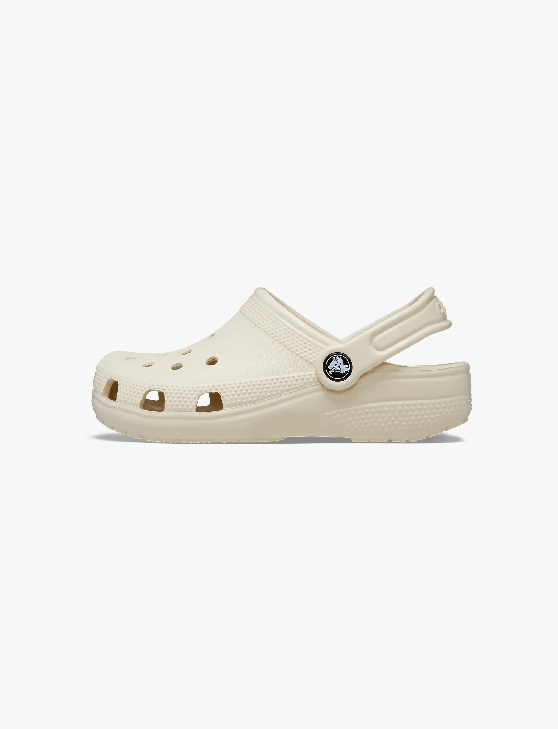 Crocs Classic Clog T - כפכפי קרוקס קלאסיים מידות קטנות לילדים בצבע קרם - Image 6