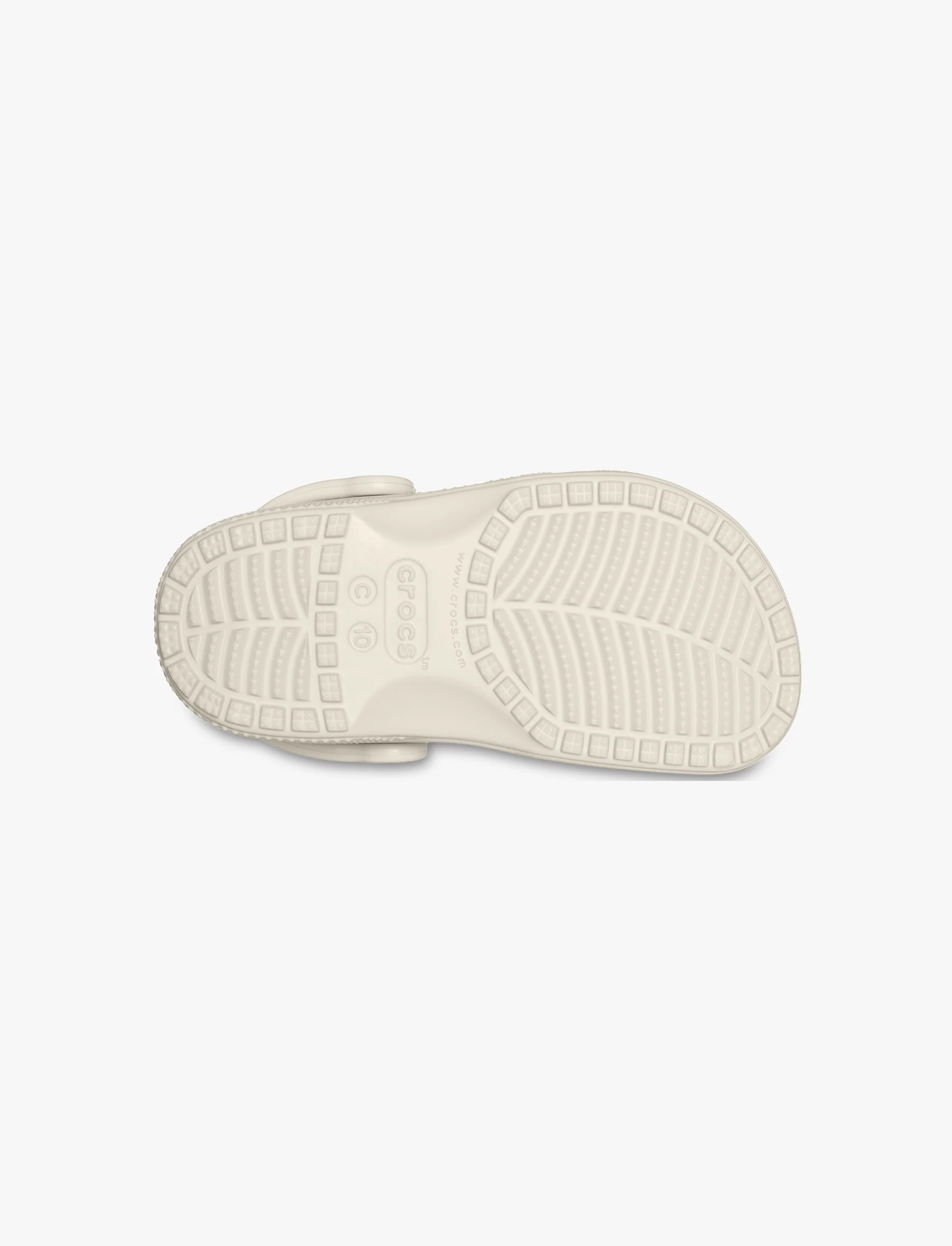 Crocs Classic Clog T - כפכפי קרוקס קלאסיים מידות קטנות לילדים בצבע קרם - Image 7