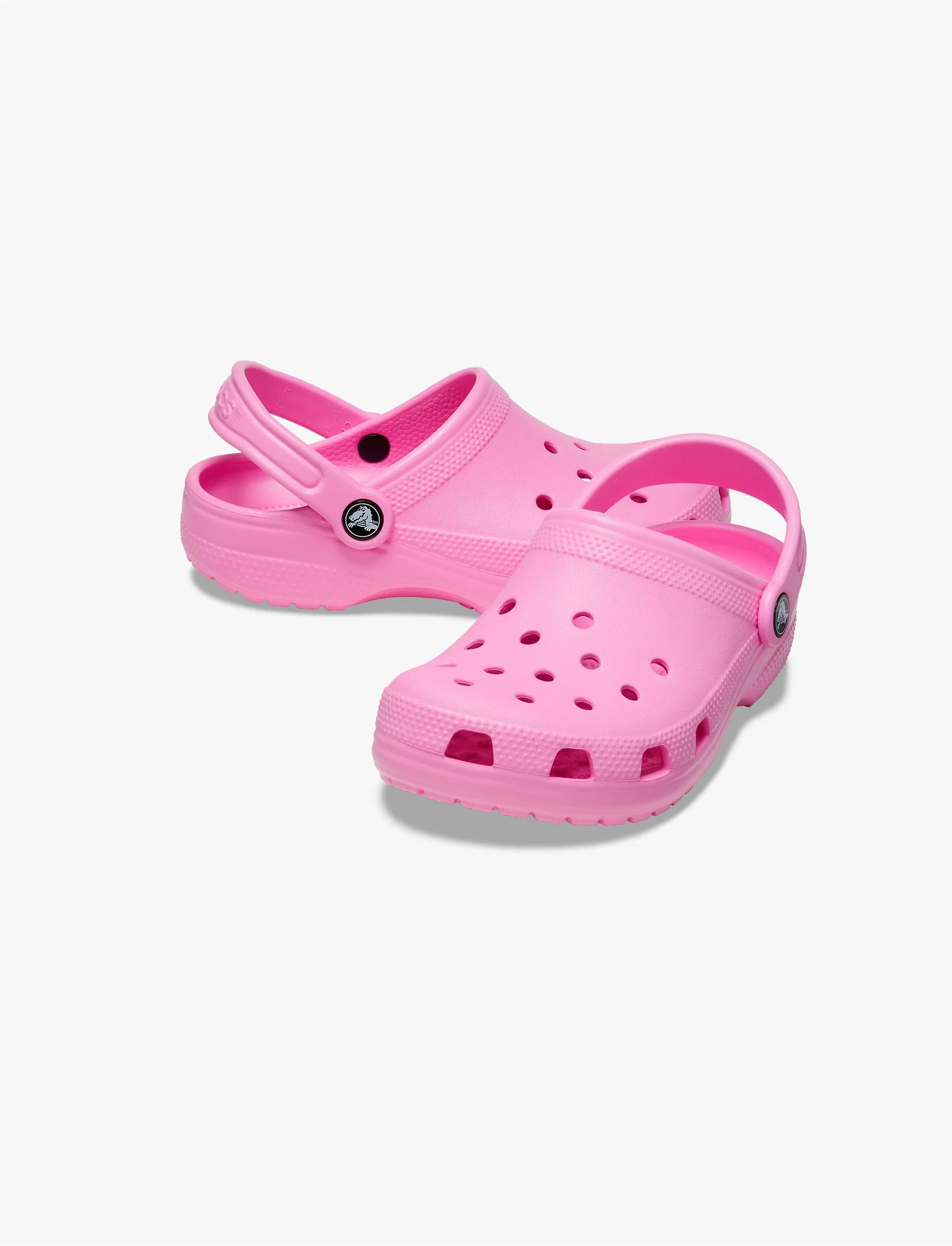 Crocs Classic Clog T - כפכפי קרוקס קלאסיים מידות קטנות לילדים בצבע ורוד טאפי - Image 4
