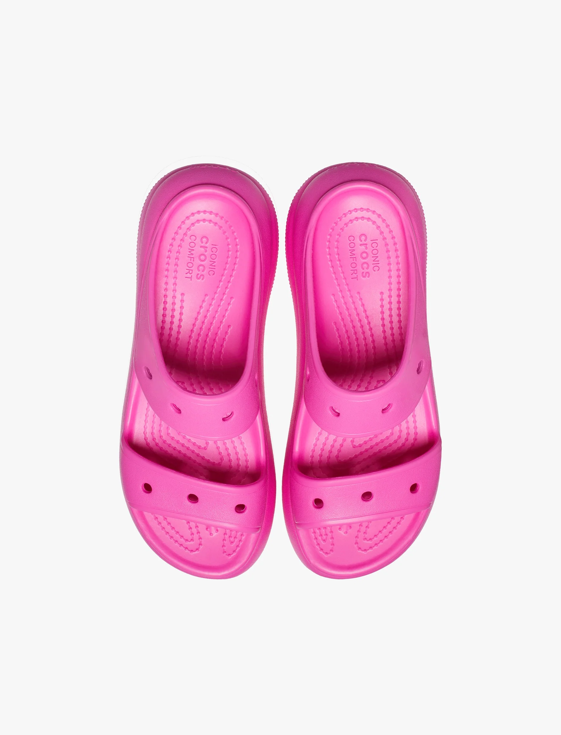 Crocs Classic Crush Sandal - כפכפי קראש קרוקס לנשים - Image 3