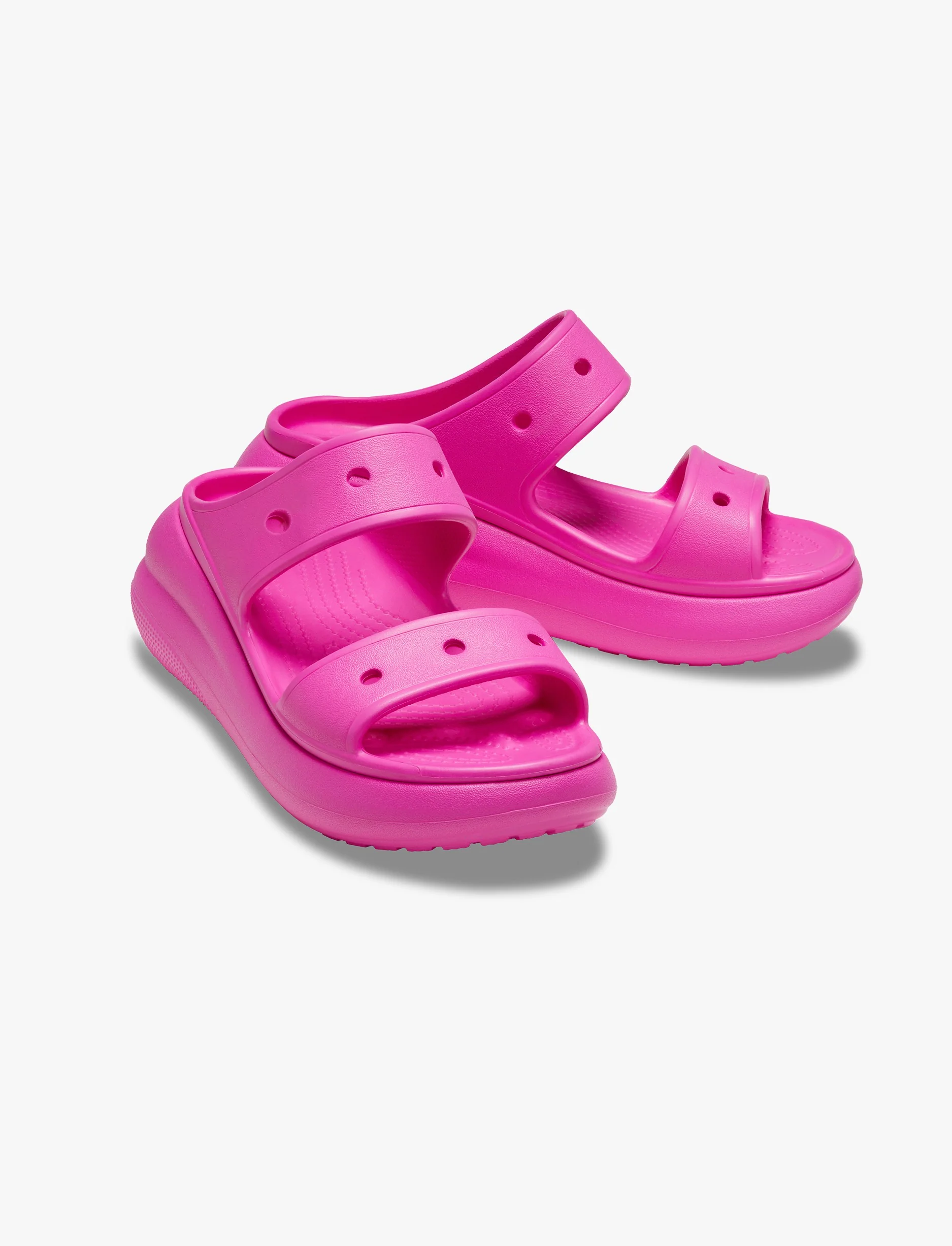 Crocs Classic Crush Sandal - כפכפי קראש קרוקס לנשים - Image 4