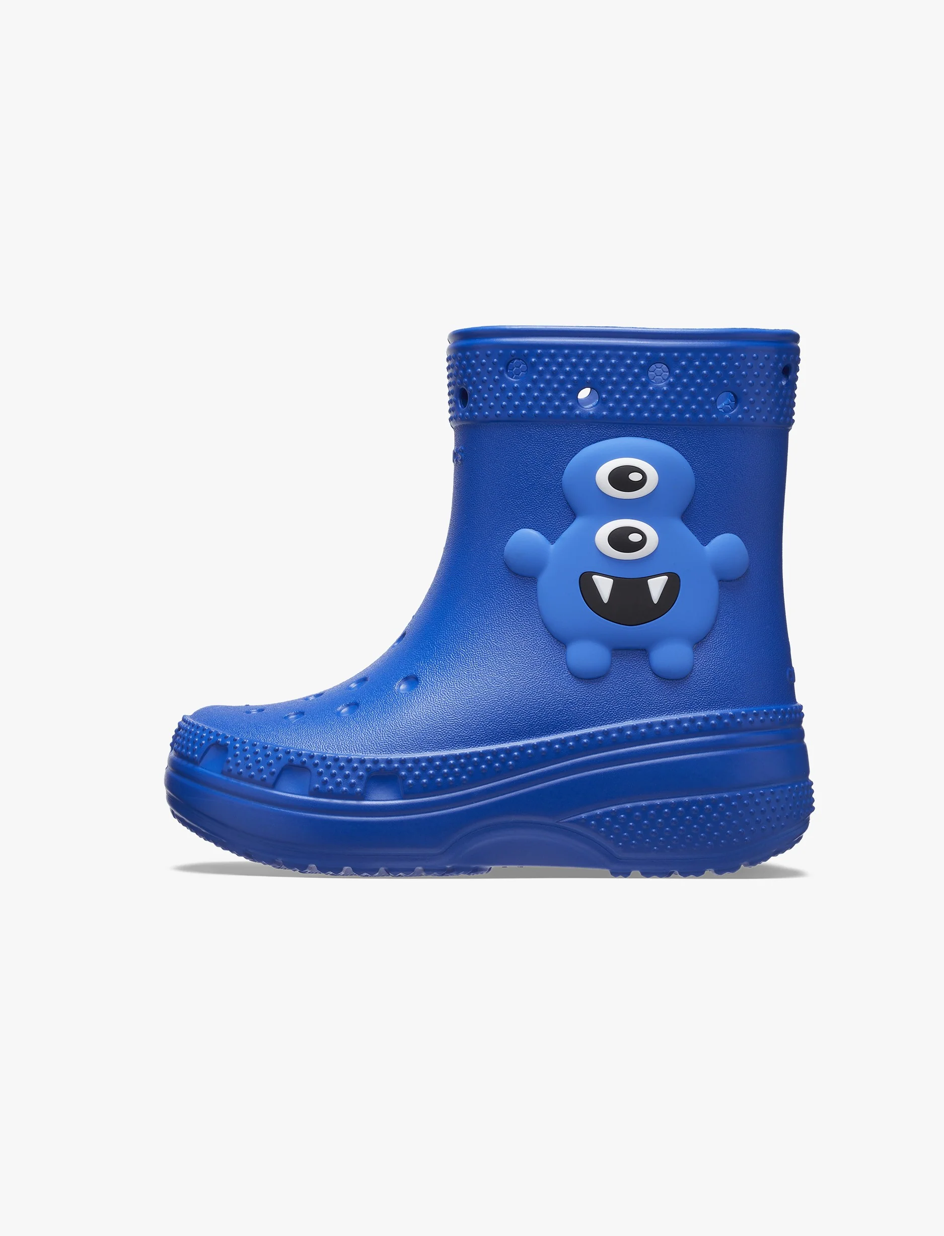 Crocs Classic I AM Monster Boot T - מגפי קרוקס לילדים בצבע כחול בהדפס המפלצות - Image 3