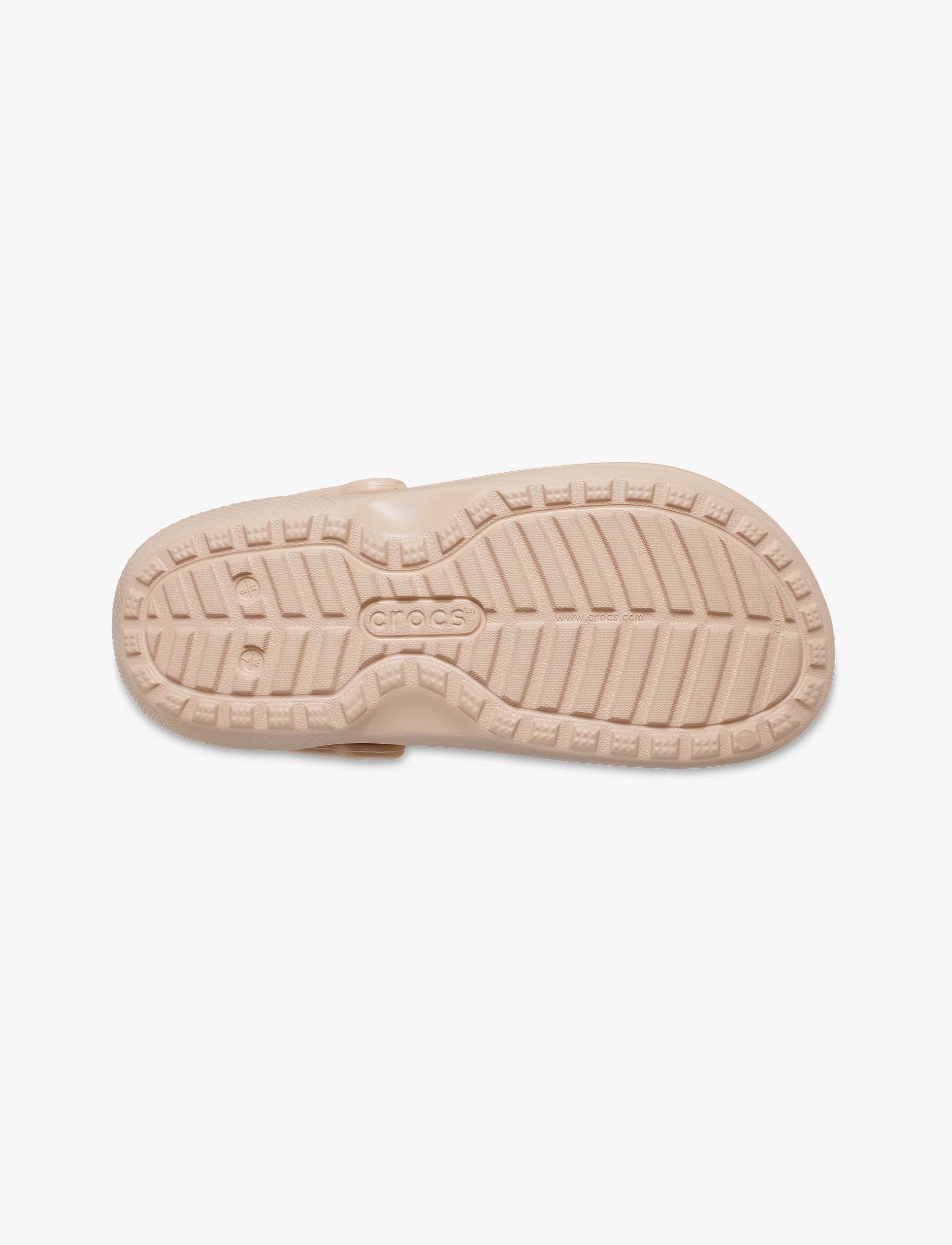 Crocs Classic Lined Clog - כפכפי קרוקס פרוותיים בצבע ורוד קרמל - Image 9