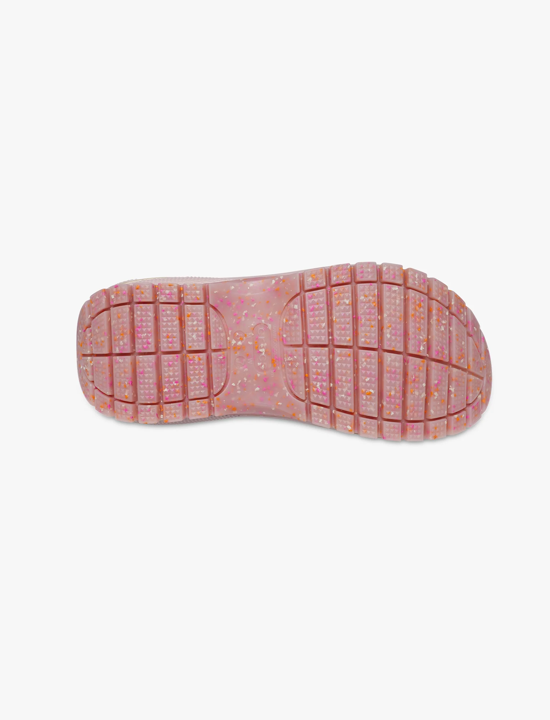 Crocs Classic Mega Crush Sandal - סנדל פלטפורמה קרוקס לנשים בצבע ורוד ג'ילי - Image 5