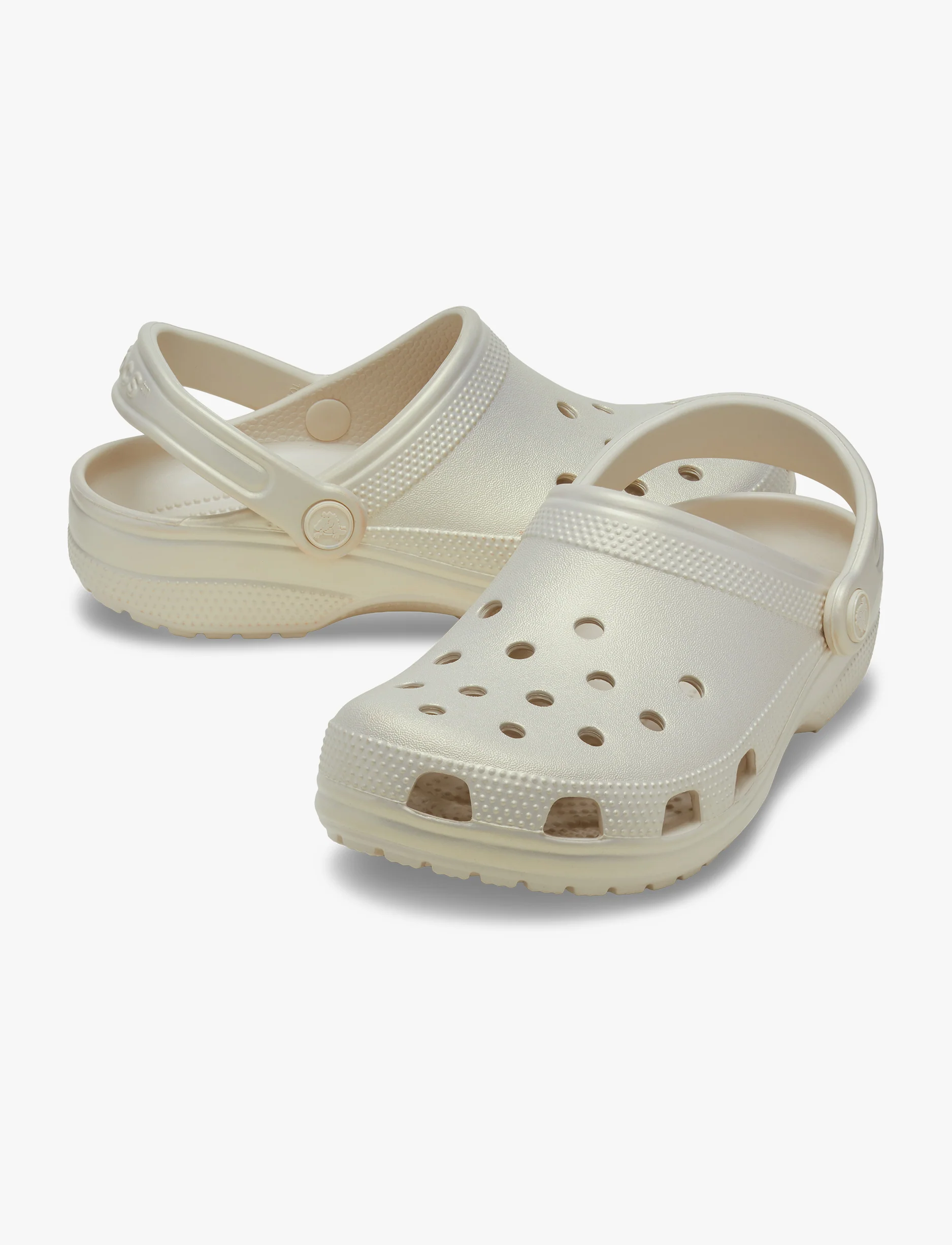 Crocs Classic Pearl Shine Clog -  כפכפי קלוג קרוקס לנשים בצבע פרפה - Image 3