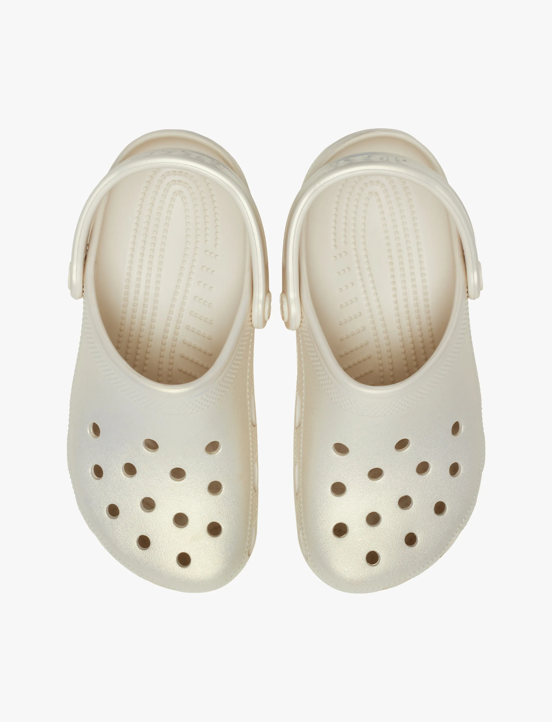 Crocs Classic Pearl Shine Clog -  כפכפי קלוג קרוקס לנשים בצבע פרפה - Image 4