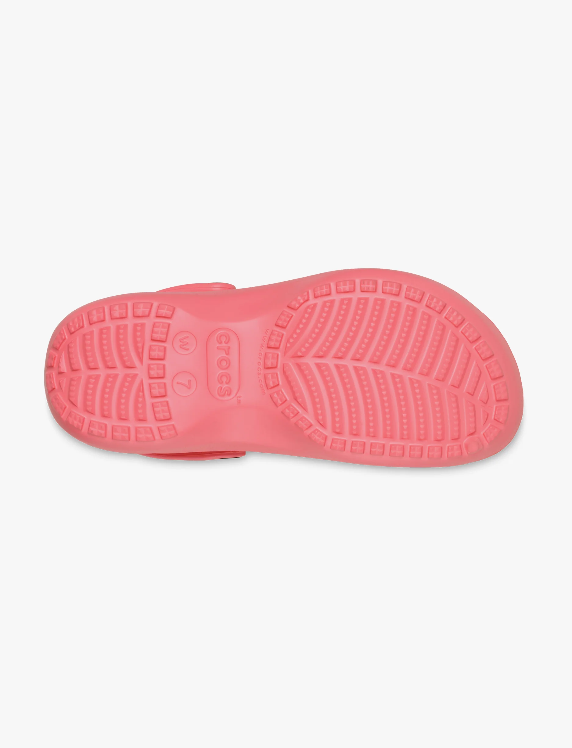 Crocs Classic Platform Clog - כפכפי פלטפורמה נשים קרוקס בצבע גויאבה - Image 7