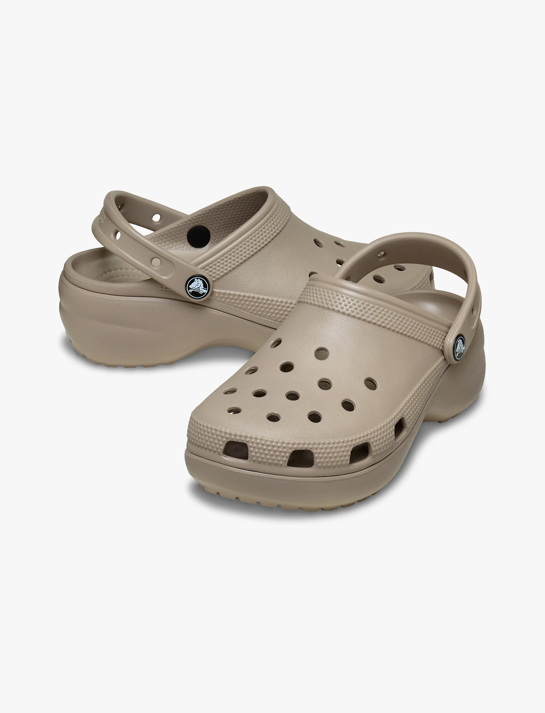 Crocs Classic Platform Clog - כפכפי פלטפורמה קרוקס לנשים - Image 3