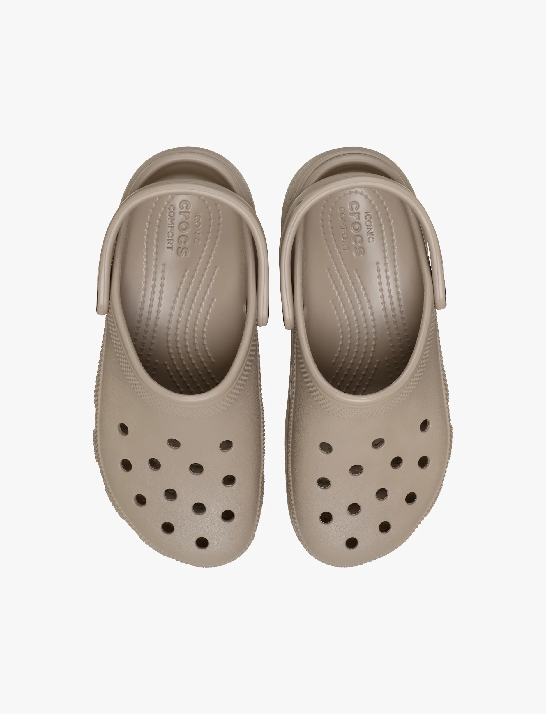 Crocs Classic Platform Clog - כפכפי פלטפורמה קרוקס לנשים - Image 4