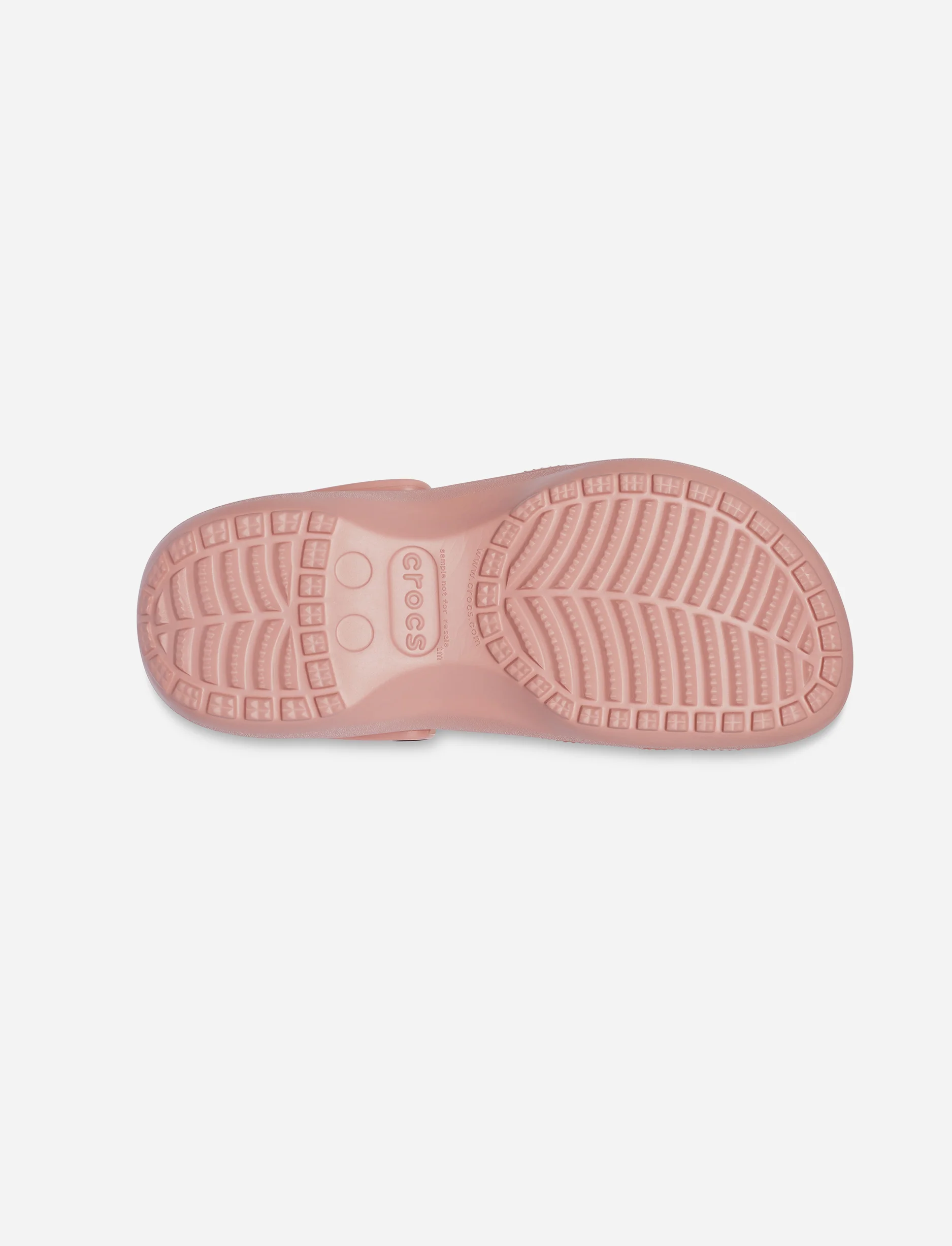 Crocs Classic Platform Clog - כפכפי פלטפורמה נשים קרוקס בצבע סומק בהיר - Image 5