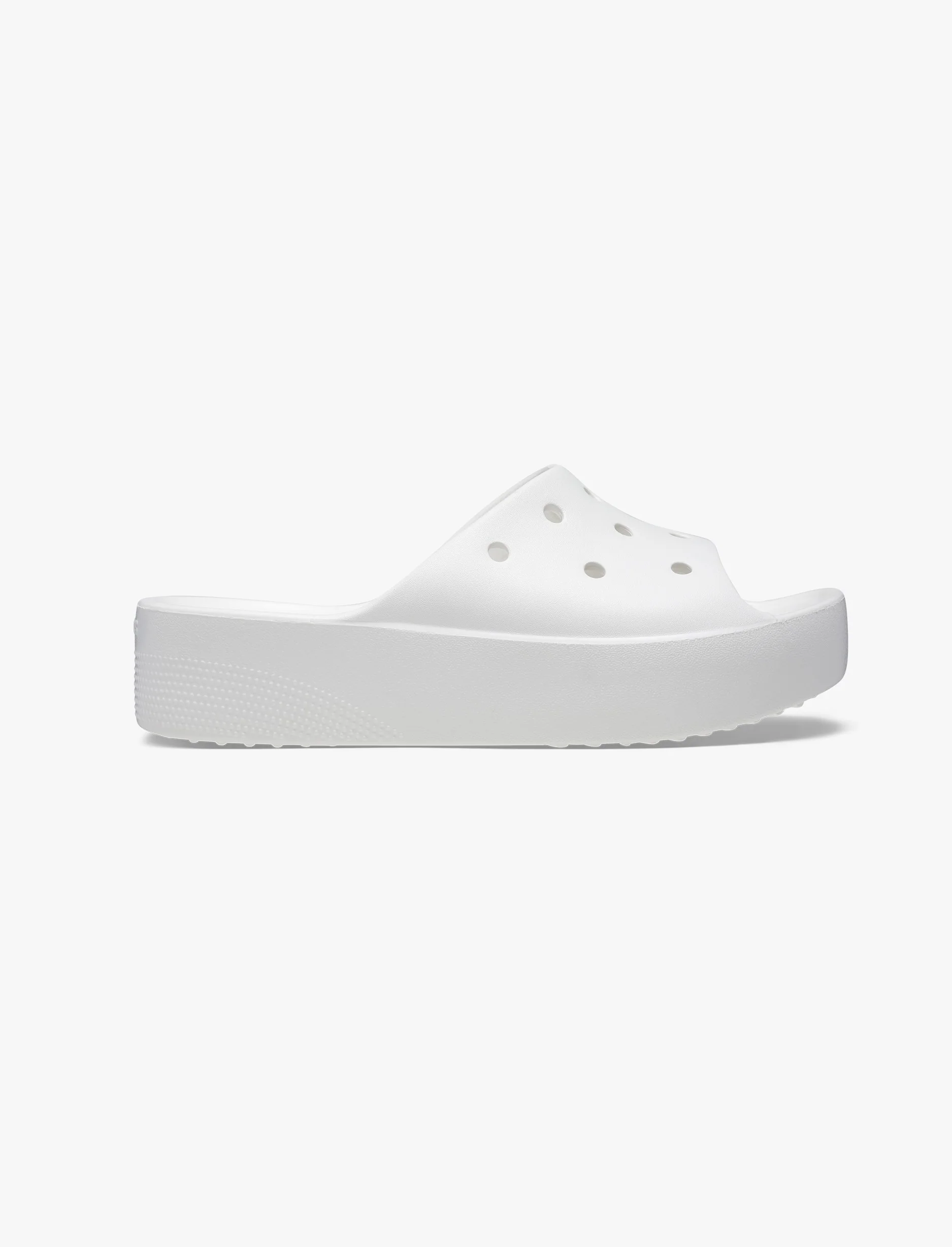 Crocs Classic Platform Slide - כפכפי סליייד פלטפורמה לנשים - Image 2
