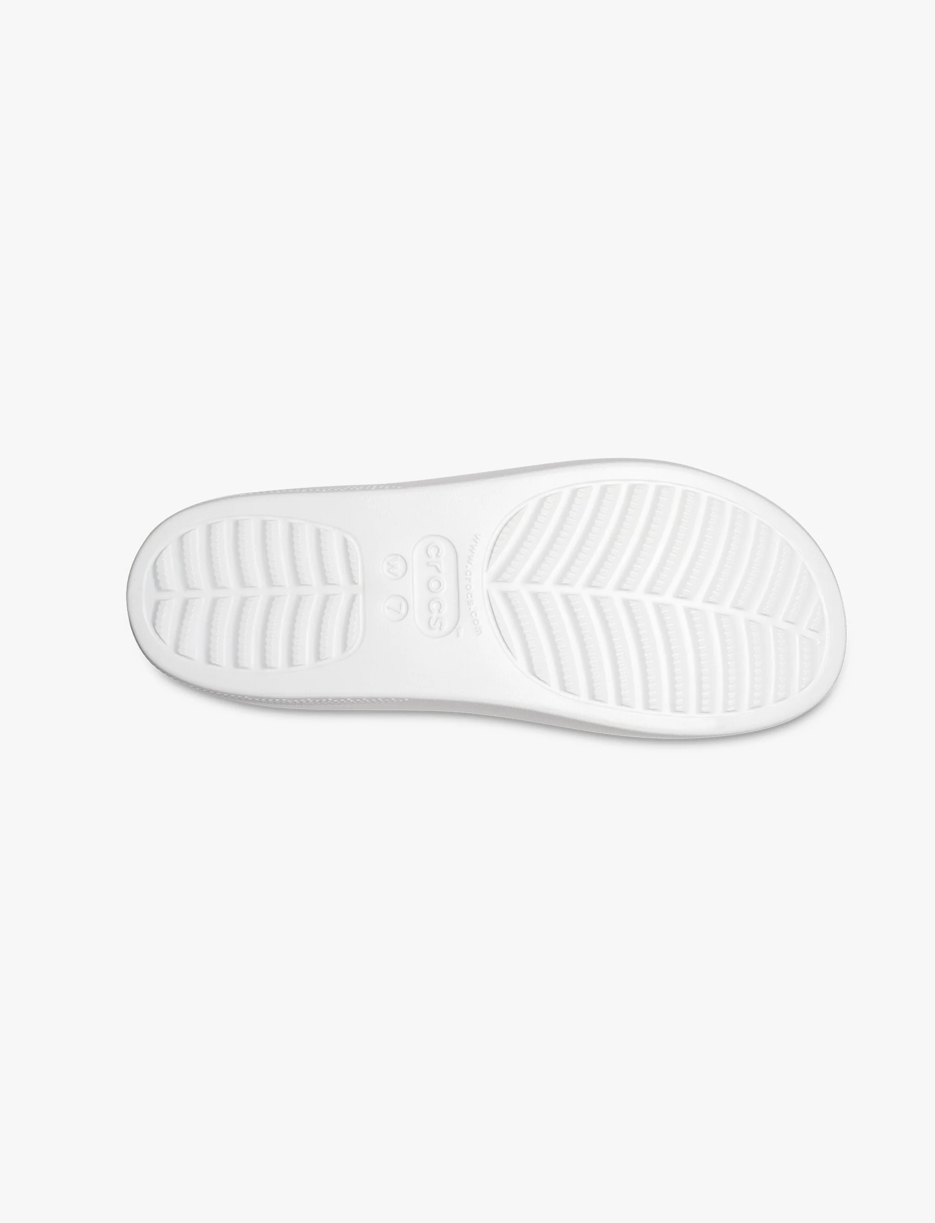 Crocs Classic Platform Slide - כפכפי סליייד פלטפורמה לנשים - Image 7