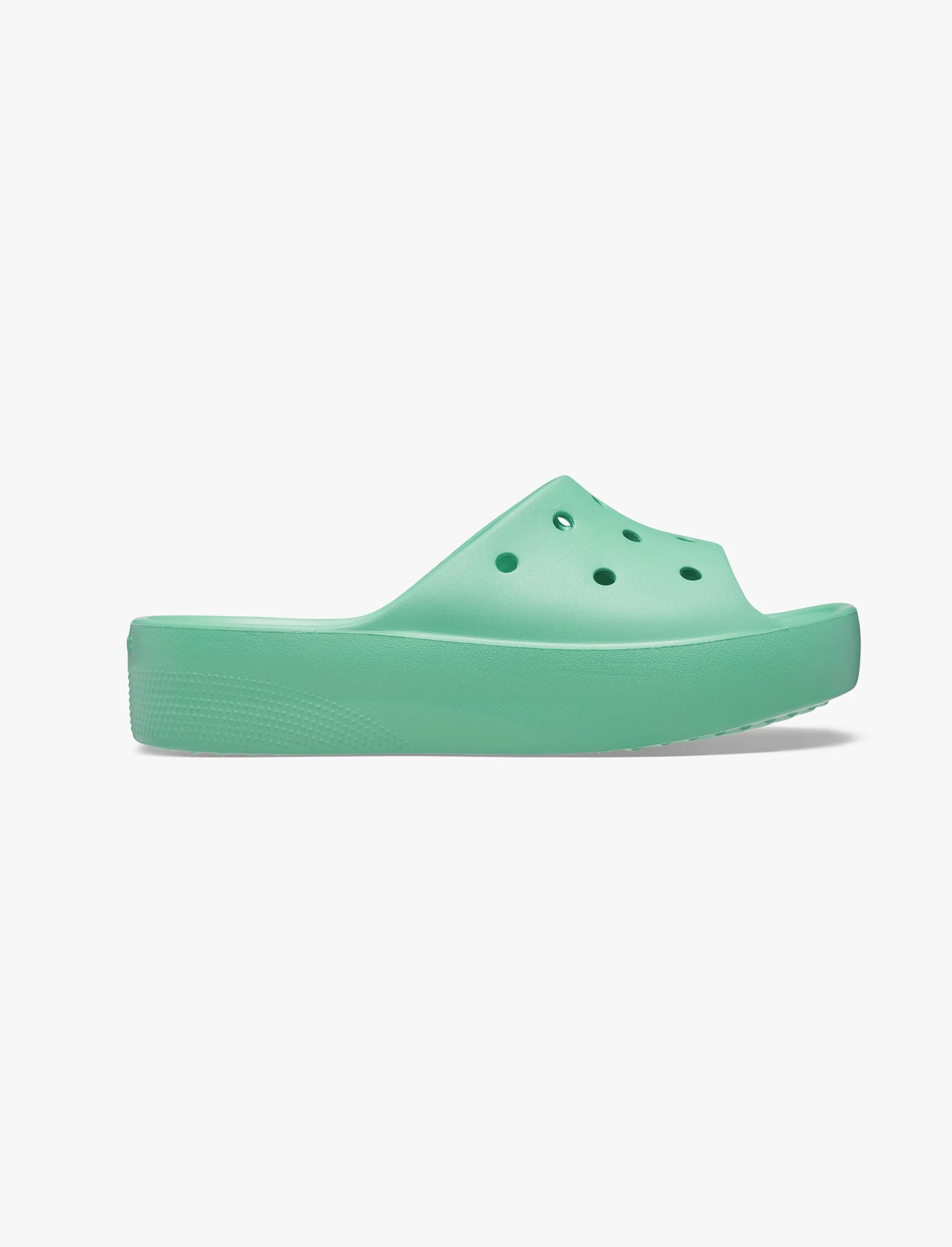 Crocs Classic Platform Slide - כפכפי סליייד פלטפורמה לנשים - Image 4