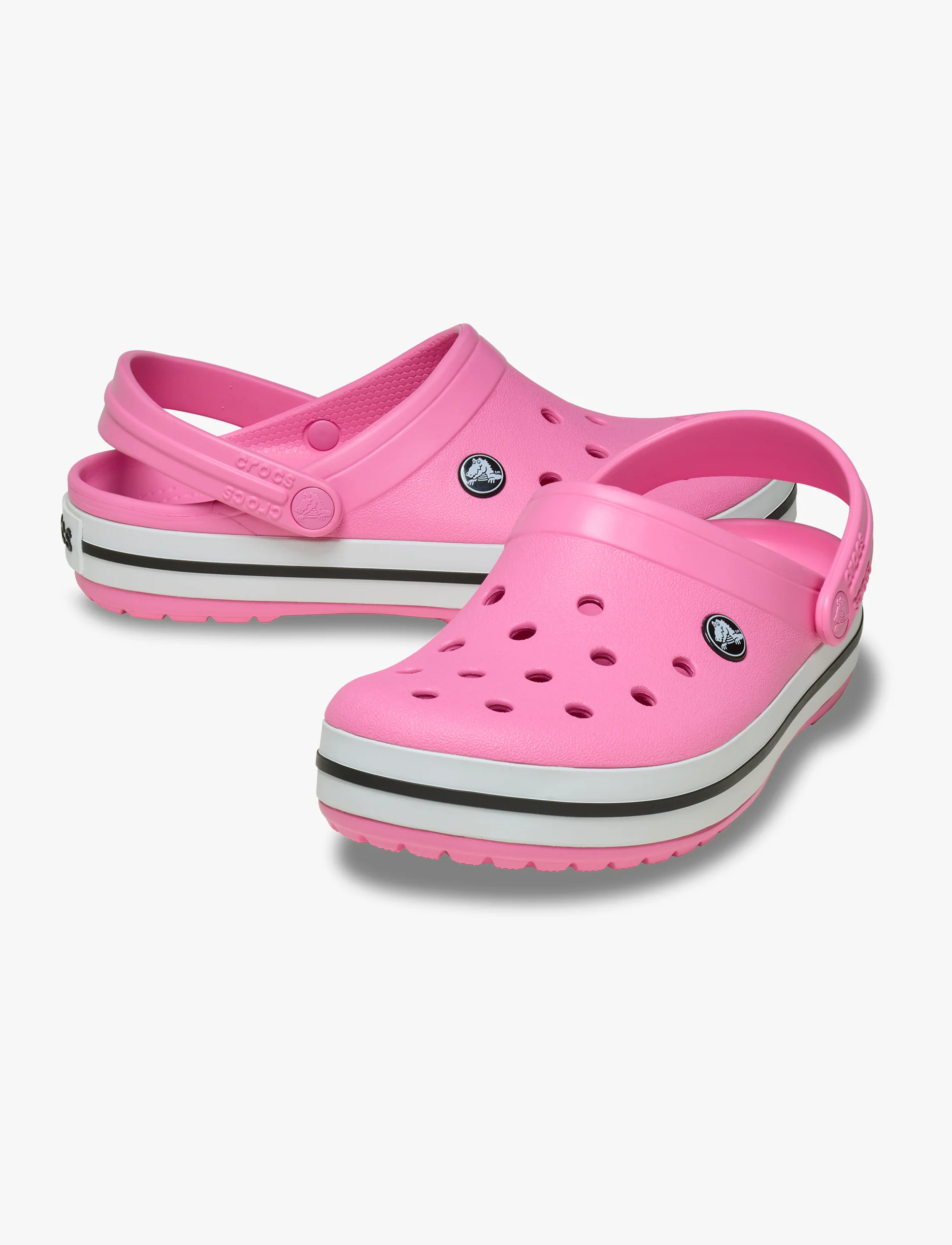 Crocs Crocband - כפכפים לנשים קרוקס קרוקבנד בצבע ורוד לימונדה - Image 3