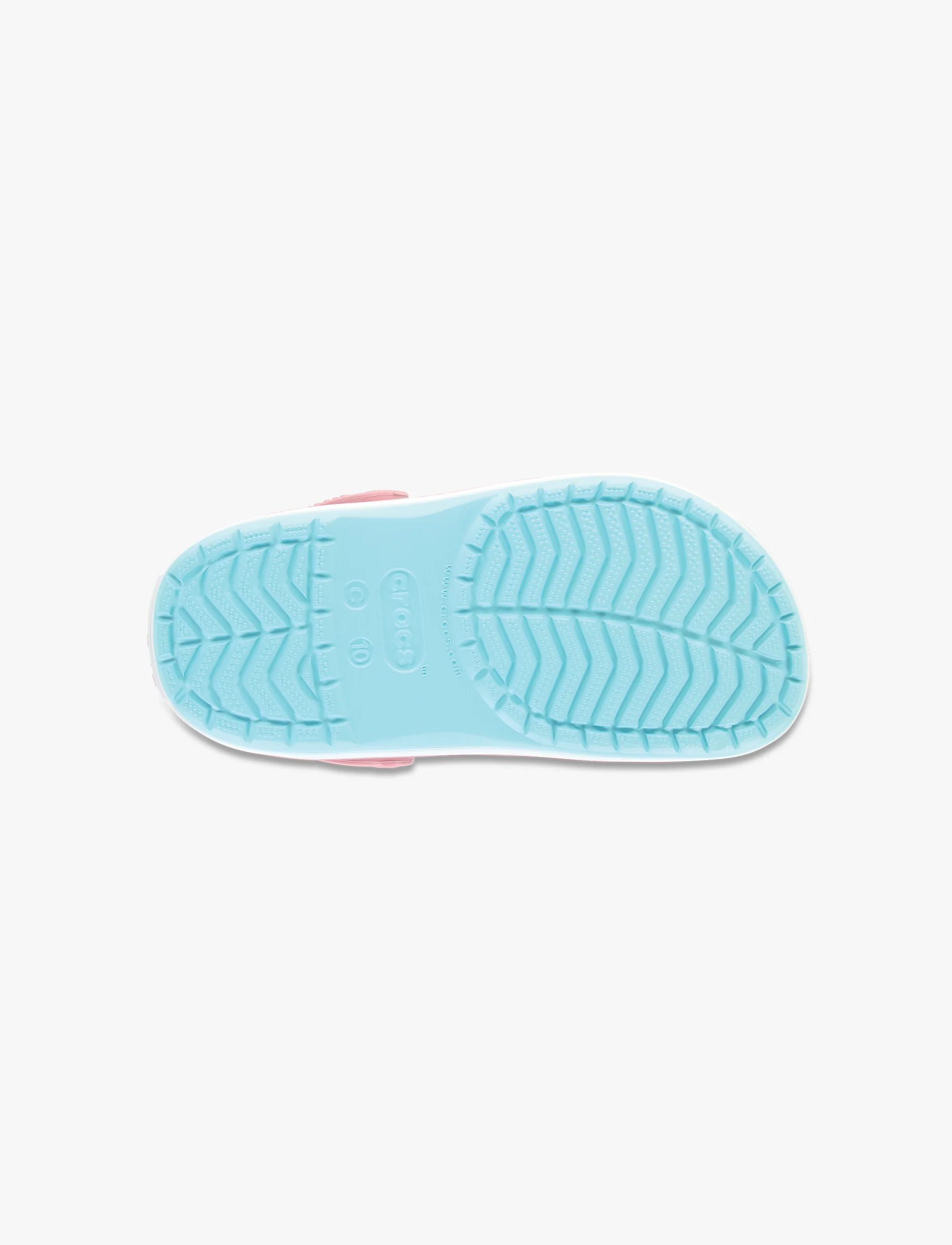 Crocs Crocband Clog K - כפכפי קרוקבנד קרוקס לילדים בצבע כחול אייס/לבן - Image 7