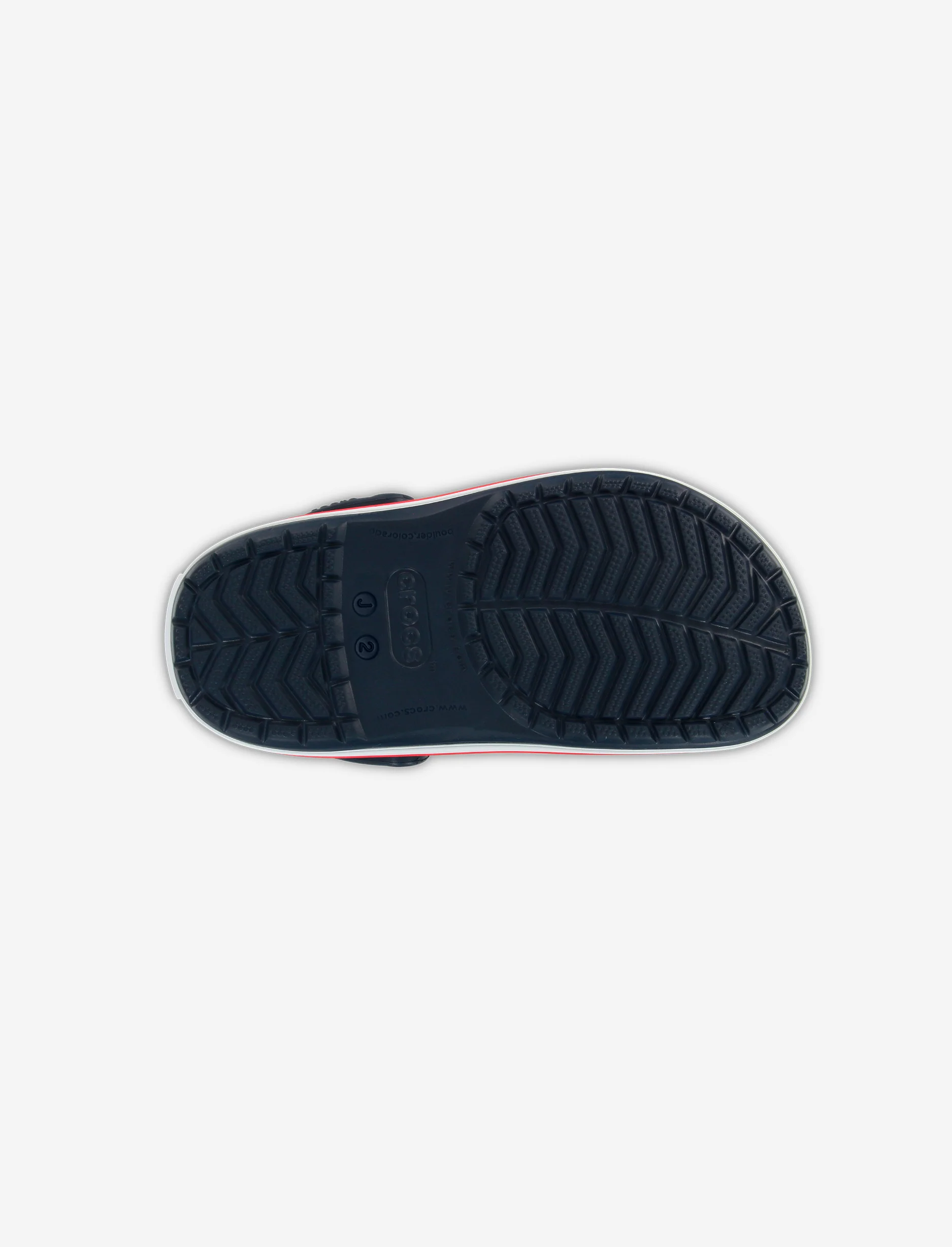 Crocs CrocBand Clog T - כפכפים לילדים קרוקס קרוקבנד בצבע נייבי/אדום מידות קטנות - Image 5